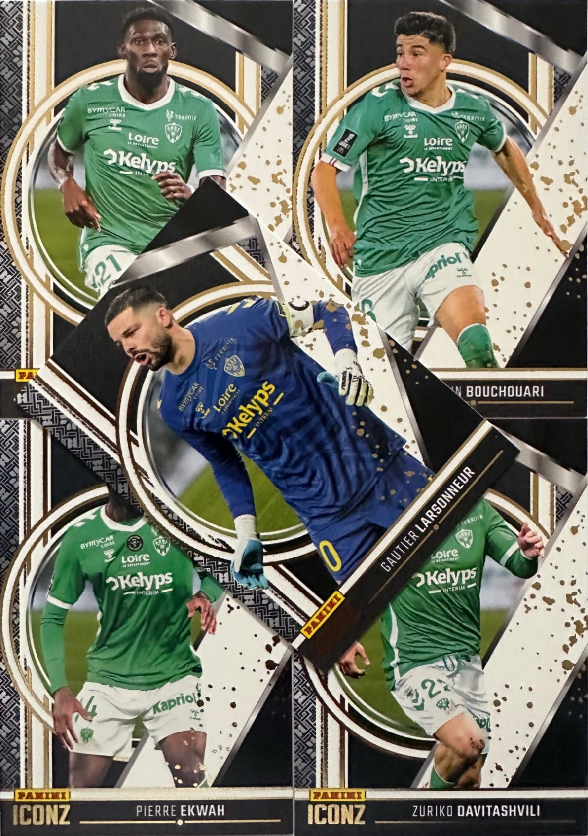 ICONZ Ligue 1 2024/25 Panini - Scegli Squadra Team équipe PSG Lyonnais Marseille Monaco