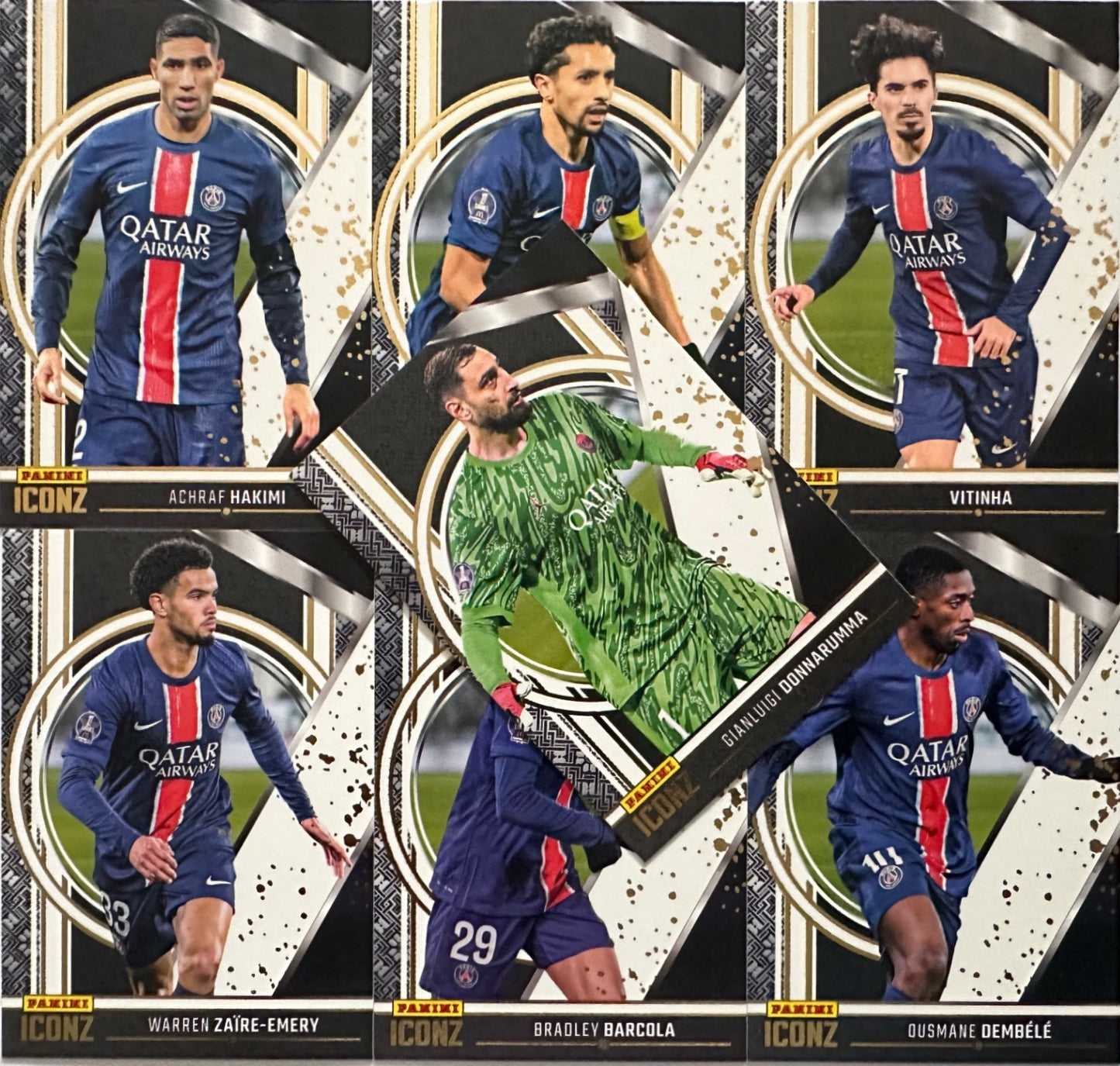 ICONZ Ligue 1 2024/25 Panini - Scegli Squadra Team équipe PSG Lyonnais Marseille Monaco
