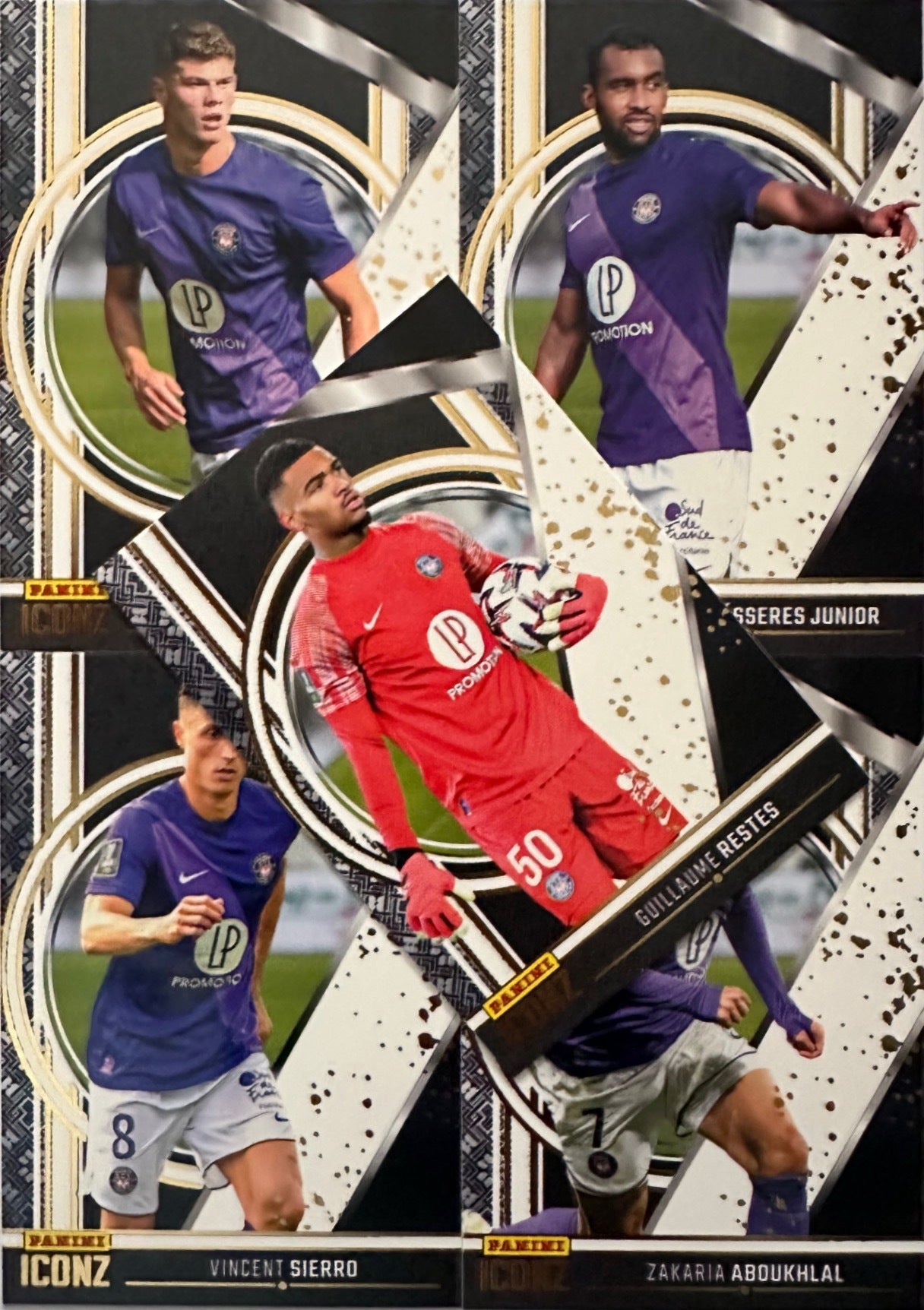 ICONZ Ligue 1 2024/25 Panini - Scegli Squadra Team équipe PSG Lyonnais Marseille Monaco