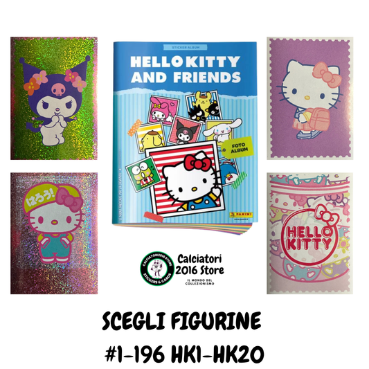 Panini Hello Kitty and Friends 2025 - Figurine a Scelta 1-196 H1-H20