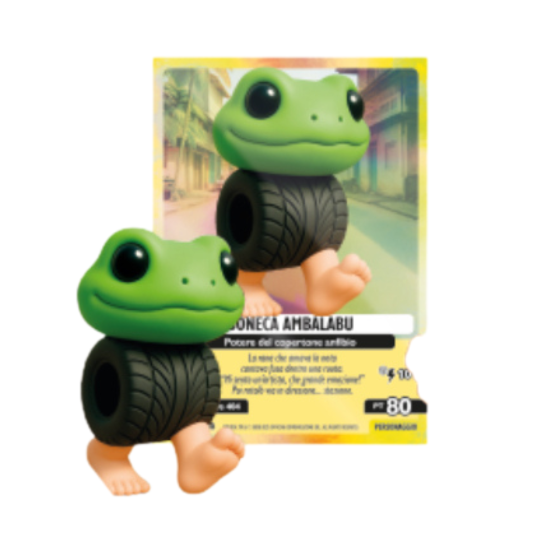 Skifidol Italian Brainrot Serie 2 - Cutie 3D Keychain + Carta Promo Esclusiva