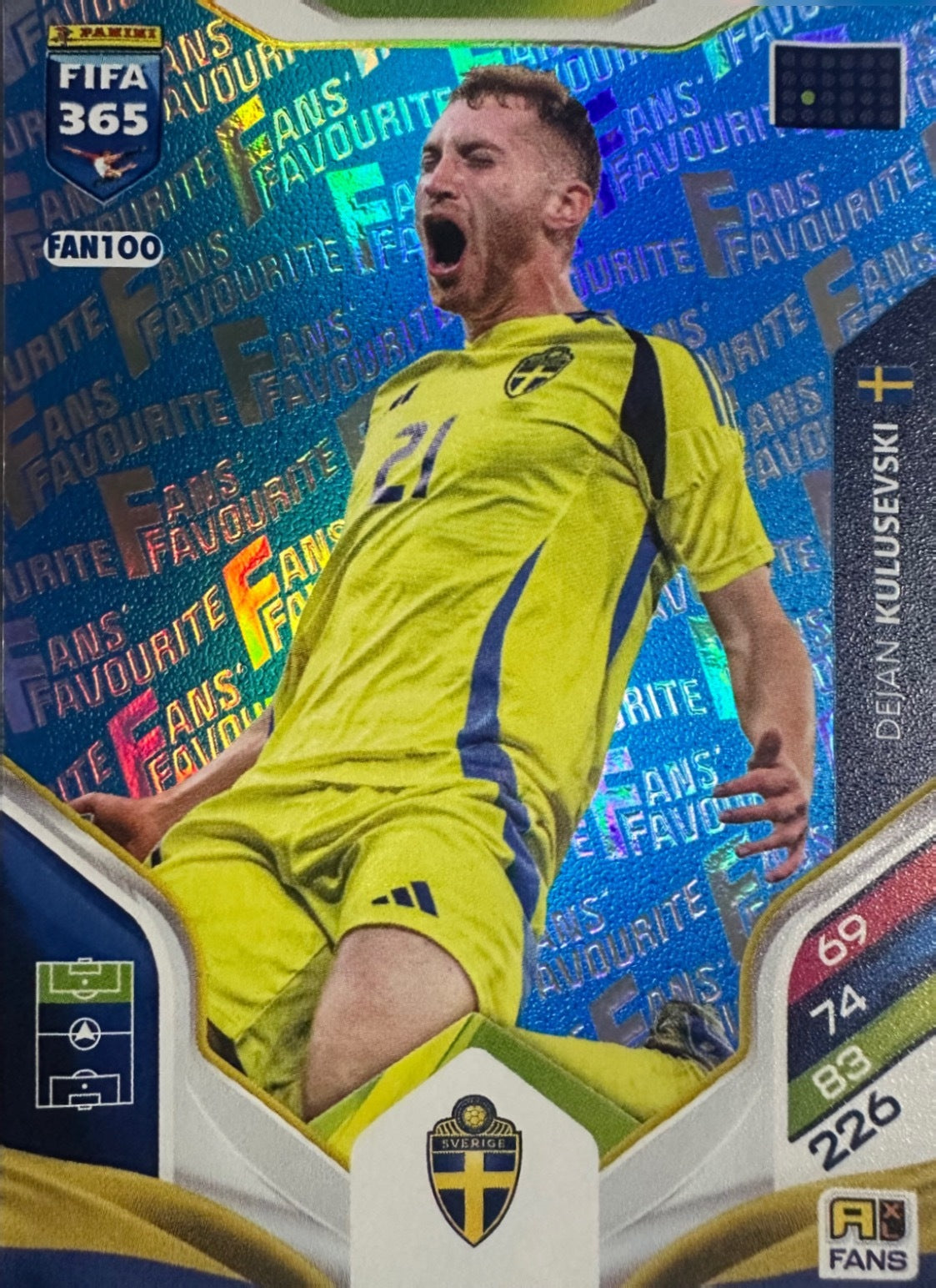 Panini Adrenalyn XL FIFA 365 2026 - Card Parallel Blue a scelta