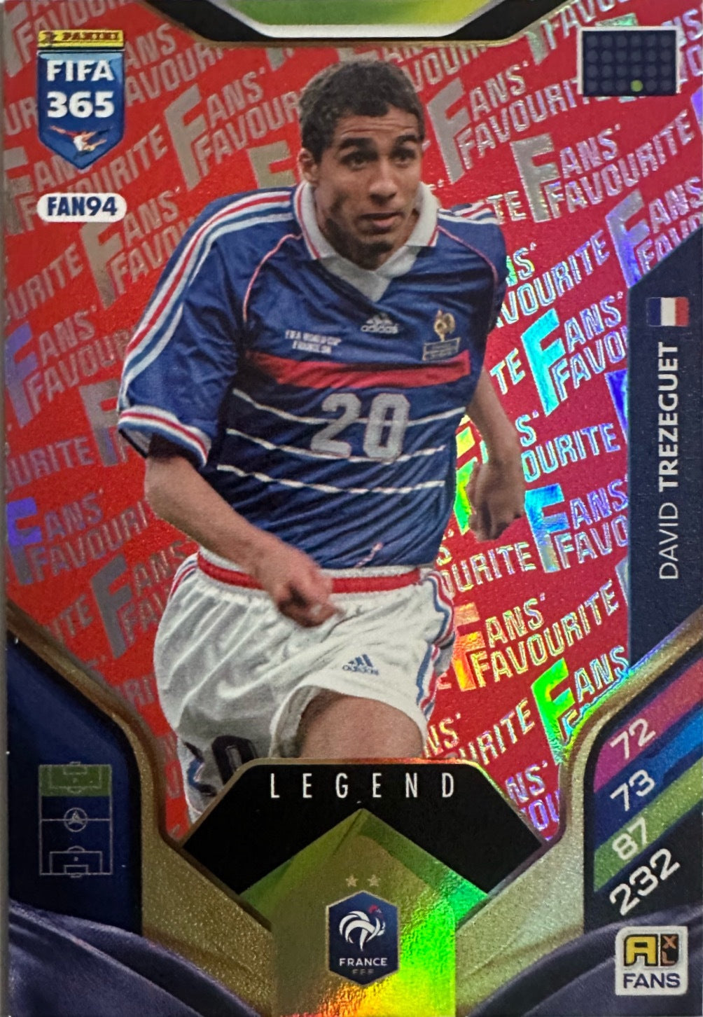 Panini Adrenalyn XL FIFA 365 2026 - Card Parallel Red a scelta