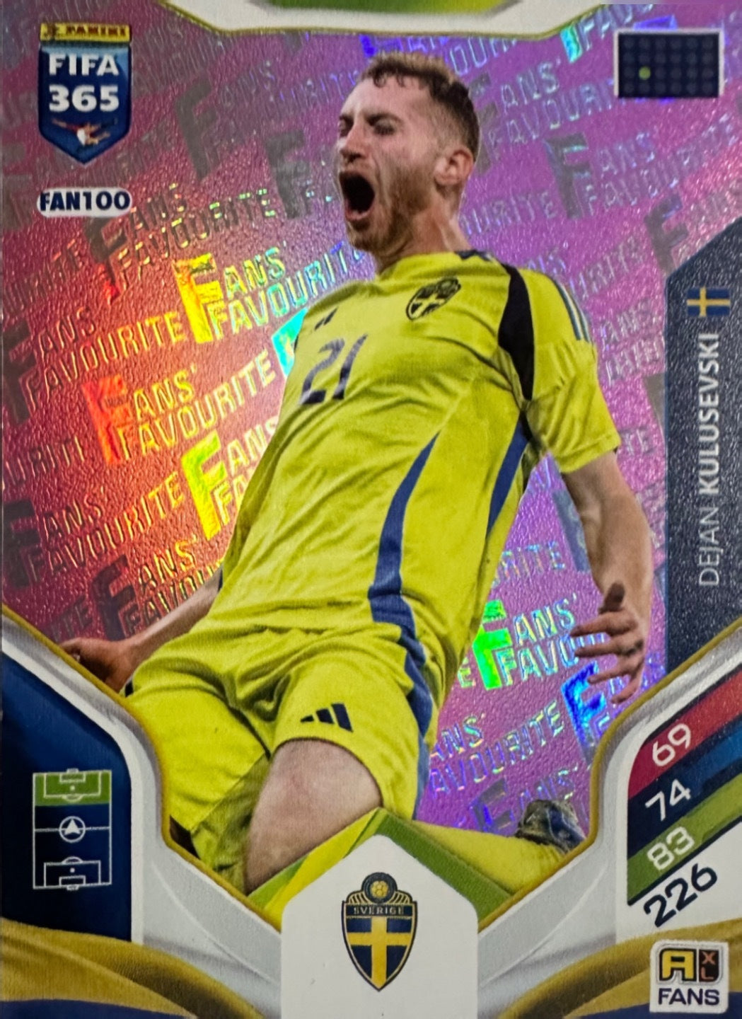 Panini Adrenalyn XL FIFA 365 2026 - Card Parallel Pink a scelta