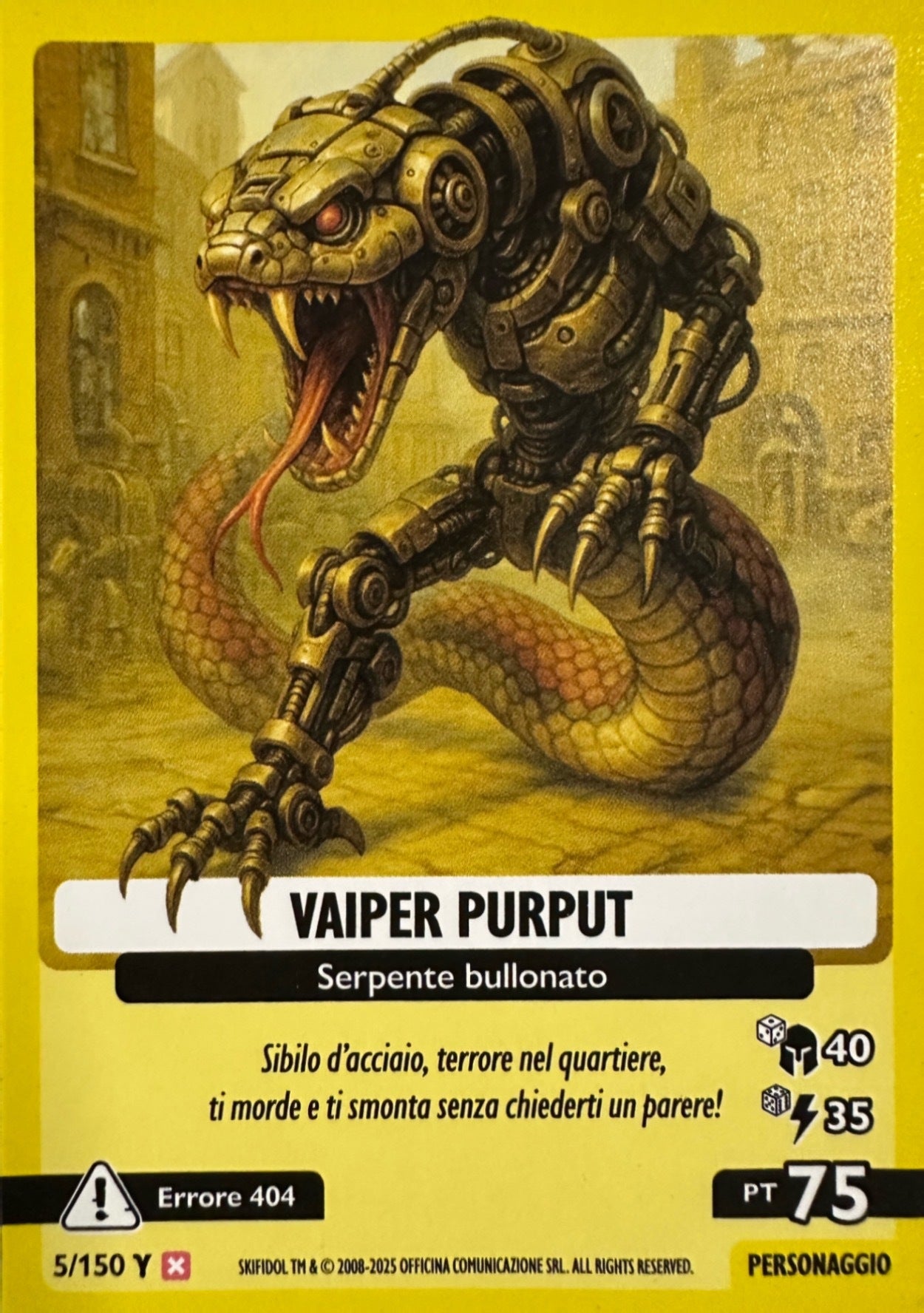 Skifidol Italian Brainrot Anomalia Galattica Serie Gamma - Card a scelta 1-150