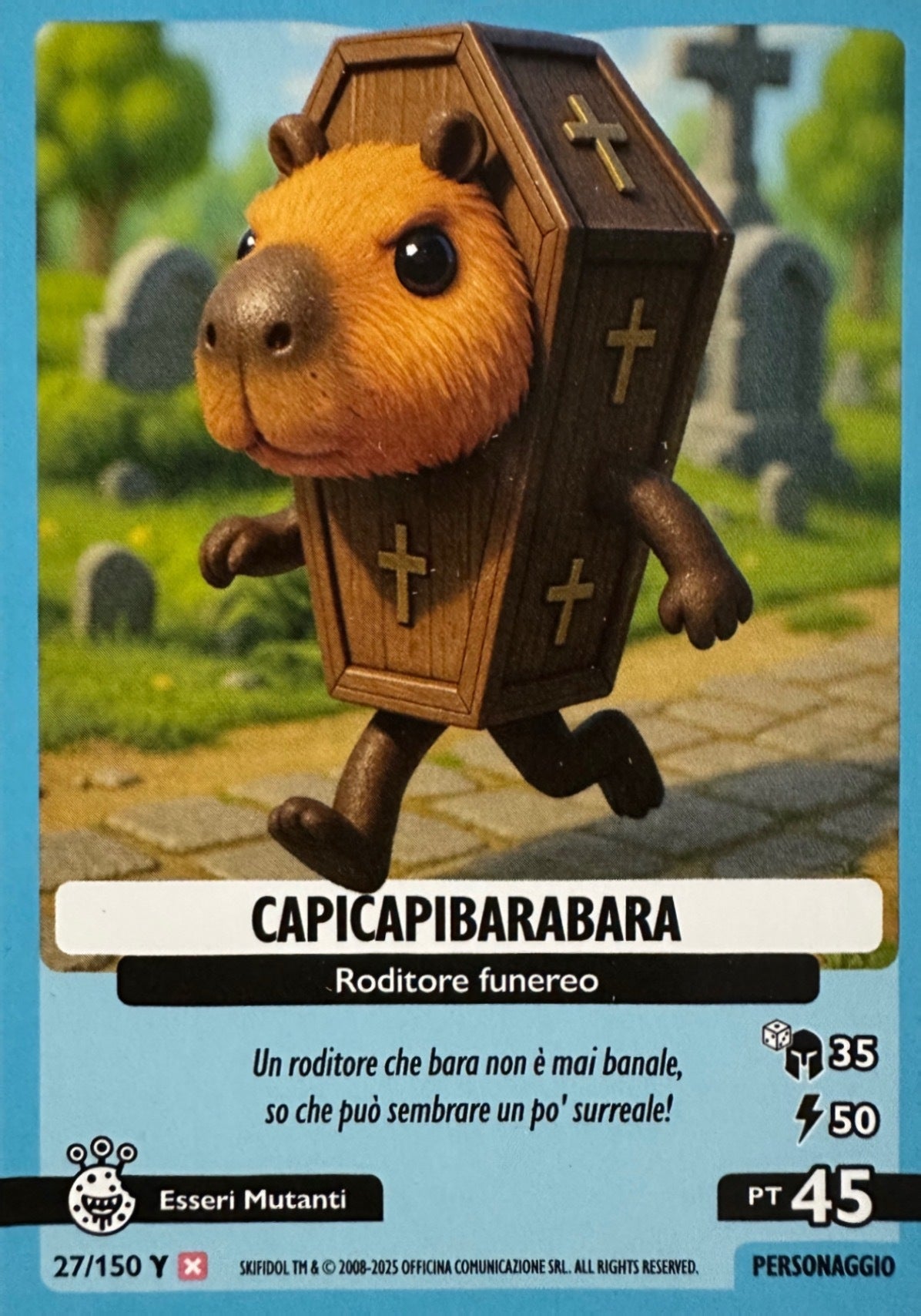 Skifidol Italian Brainrot Anomalia Galattica Serie Gamma - Card a scelta 1-150