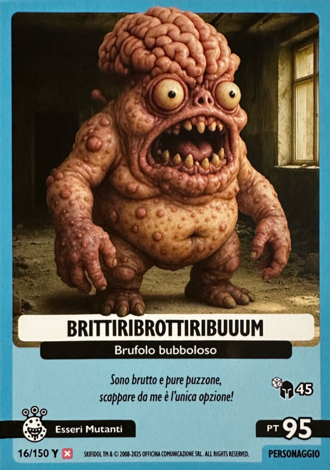 Skifidol Italian Brainrot Anomalia Galattica Serie Gamma - Card a scelta 1-150