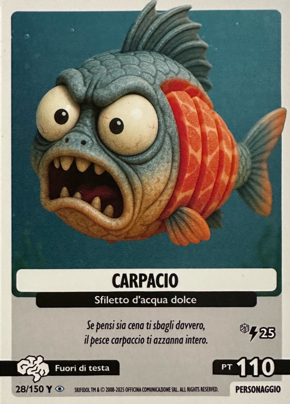 Skifidol Italian Brainrot Anomalia Galattica Serie Gamma - Card a scelta 1-150