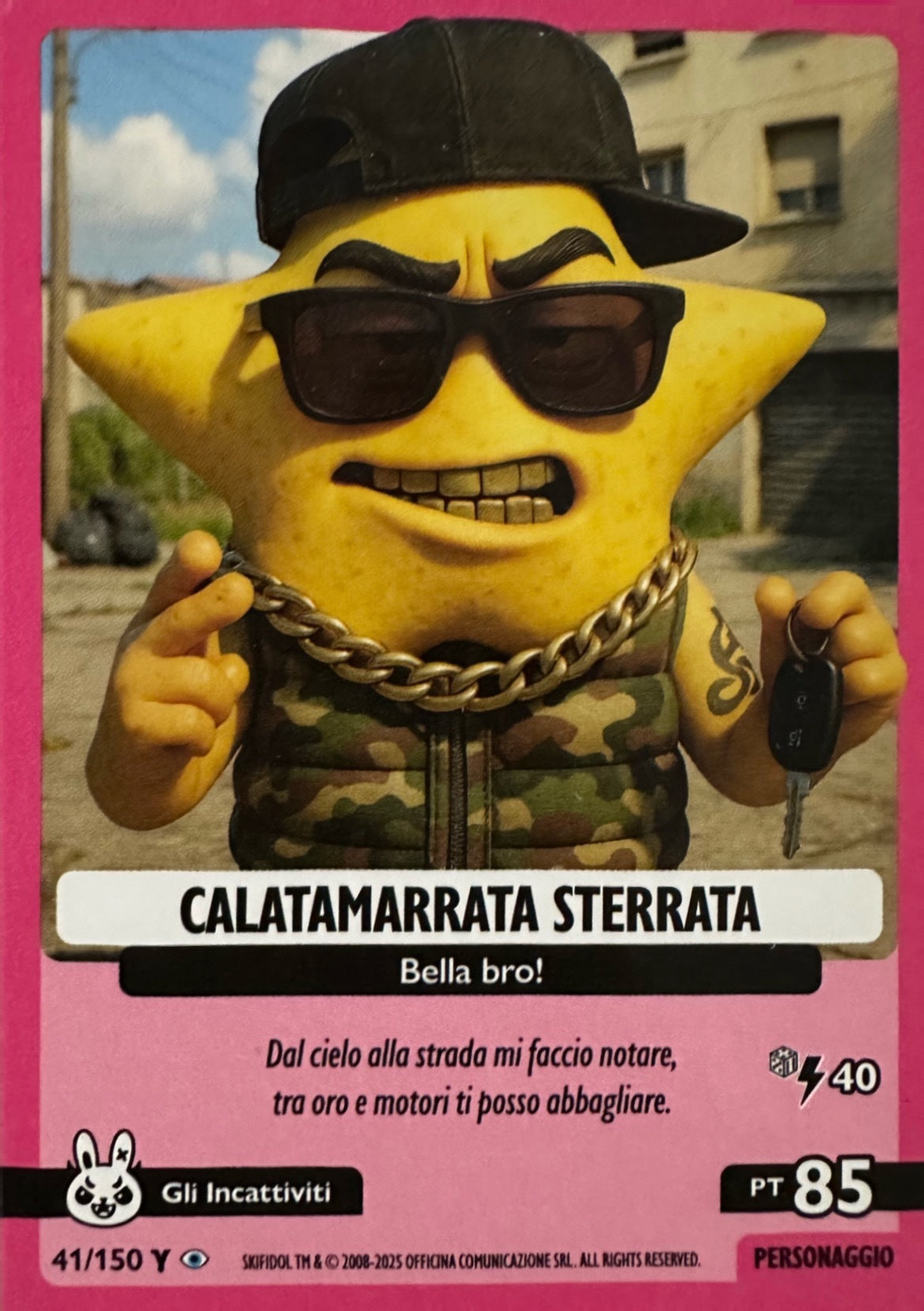 Skifidol Italian Brainrot Anomalia Galattica Serie Gamma - Card a scelta 1-150