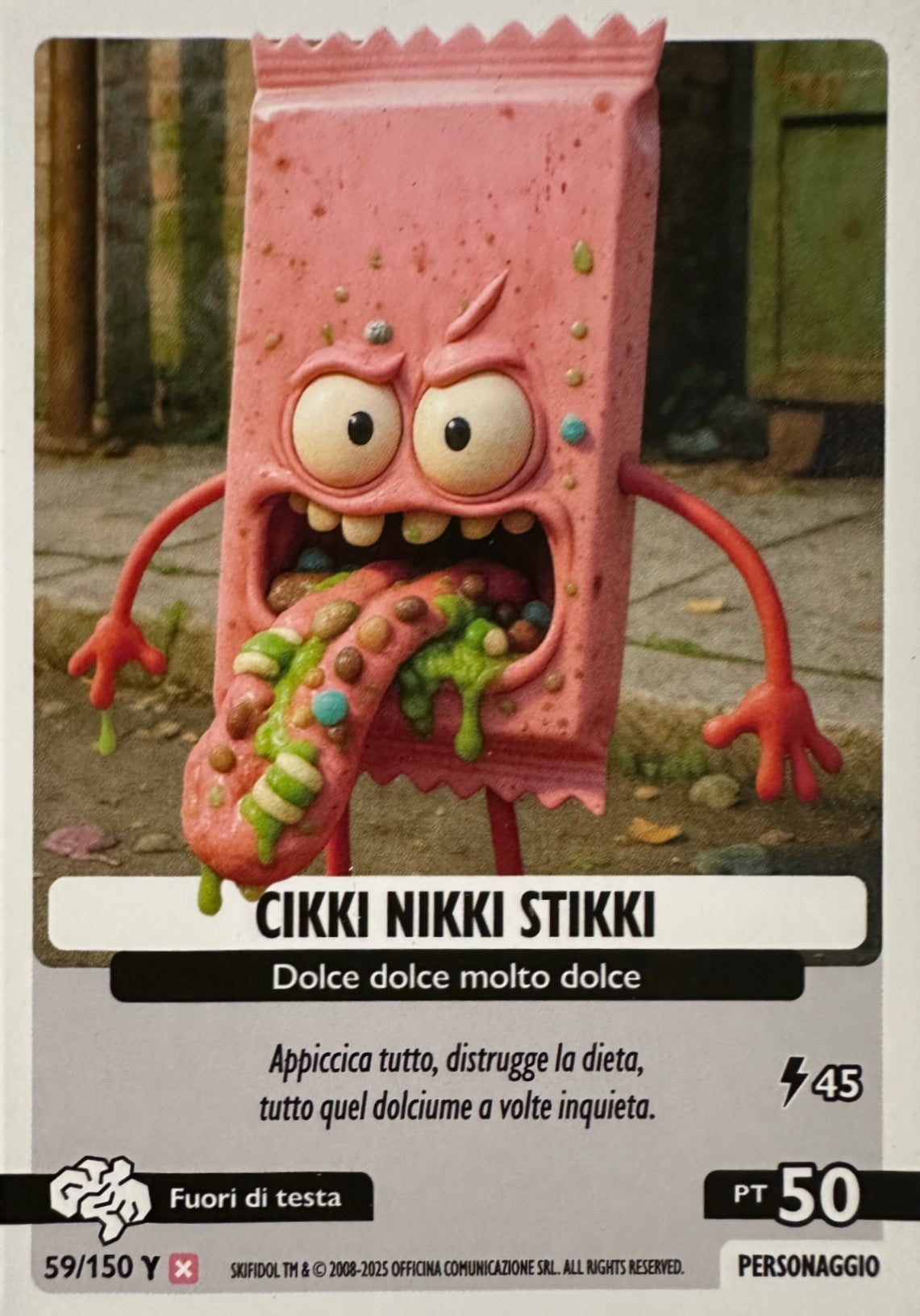 Skifidol Italian Brainrot Anomalia Galattica Serie Gamma - Card a scelta 1-150