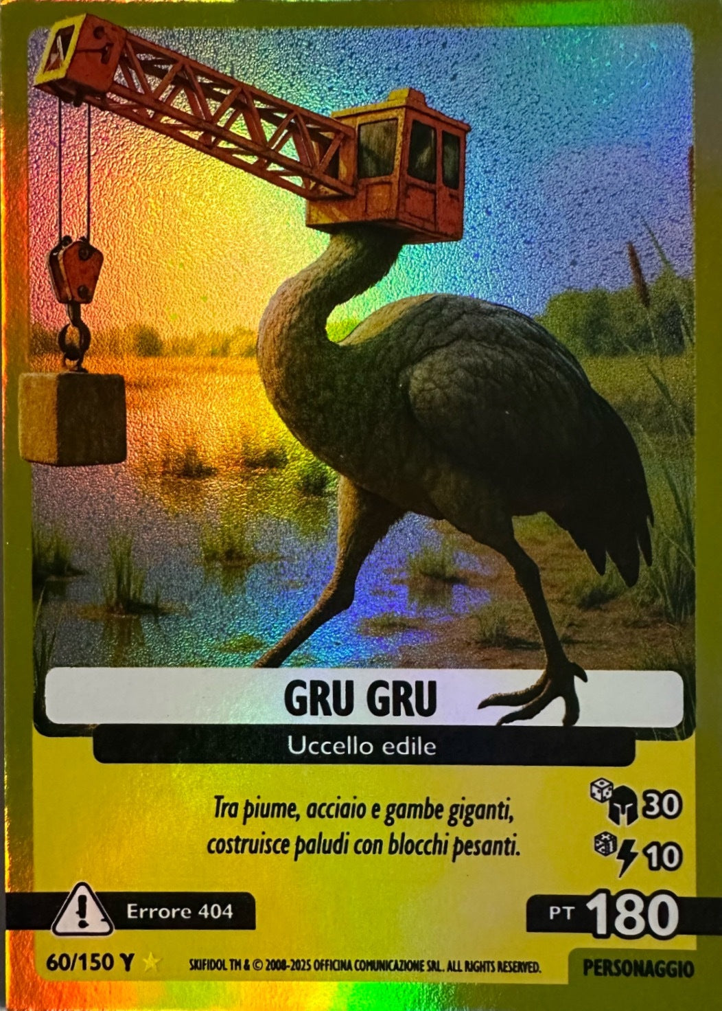 Skifidol Italian Brainrot Anomalia Galattica Serie Gamma - Card a scelta 1-150