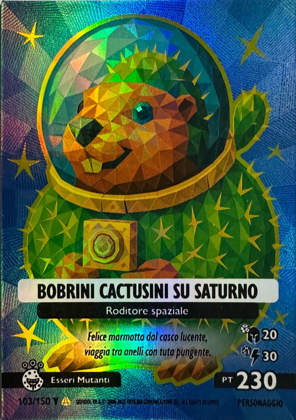 Skifidol Italian Brainrot Anomalia Galattica Serie Gamma - Card a scelta 1-150