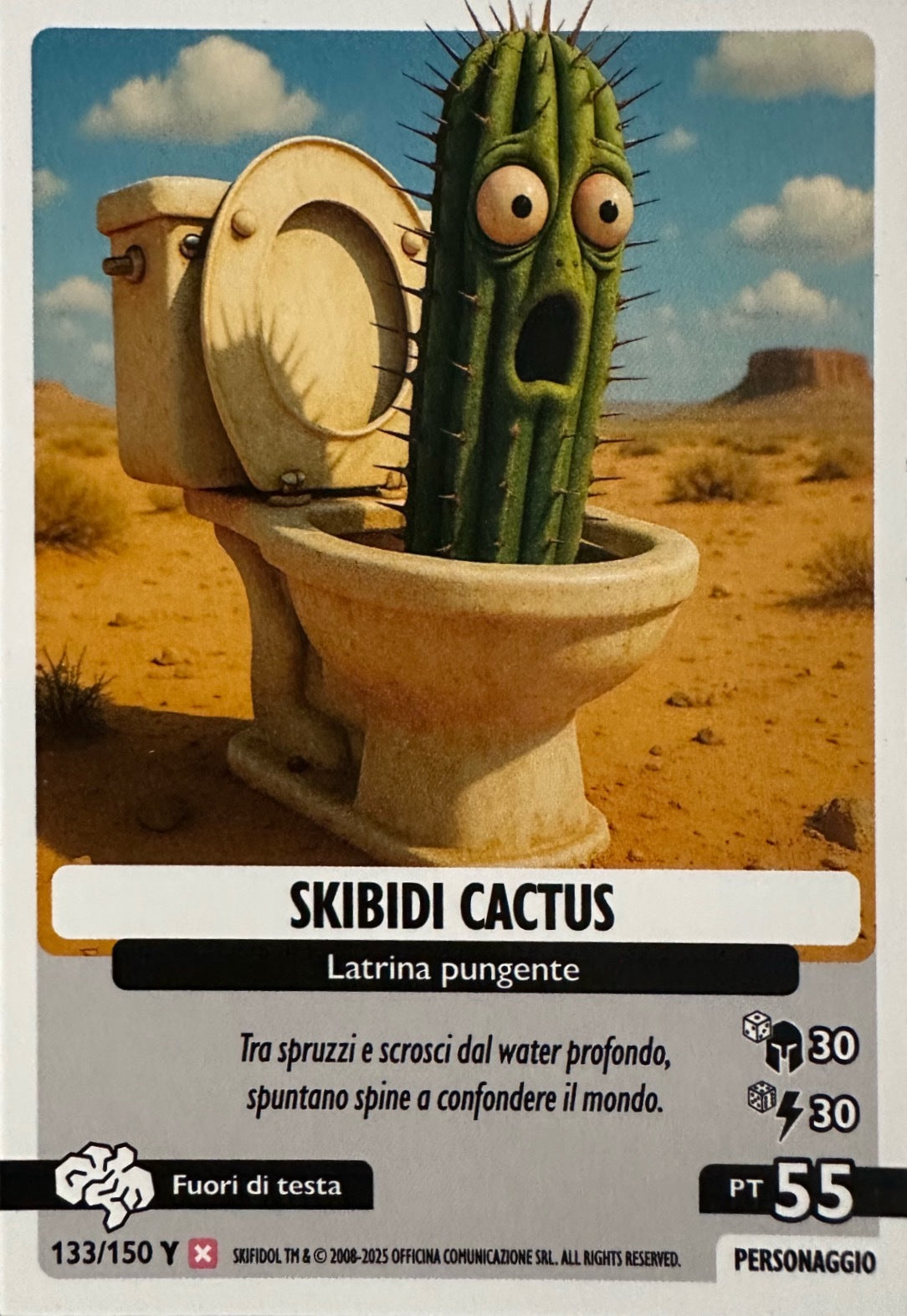 Skifidol Italian Brainrot Anomalia Galattica Serie Gamma - Card a scelta 1-150