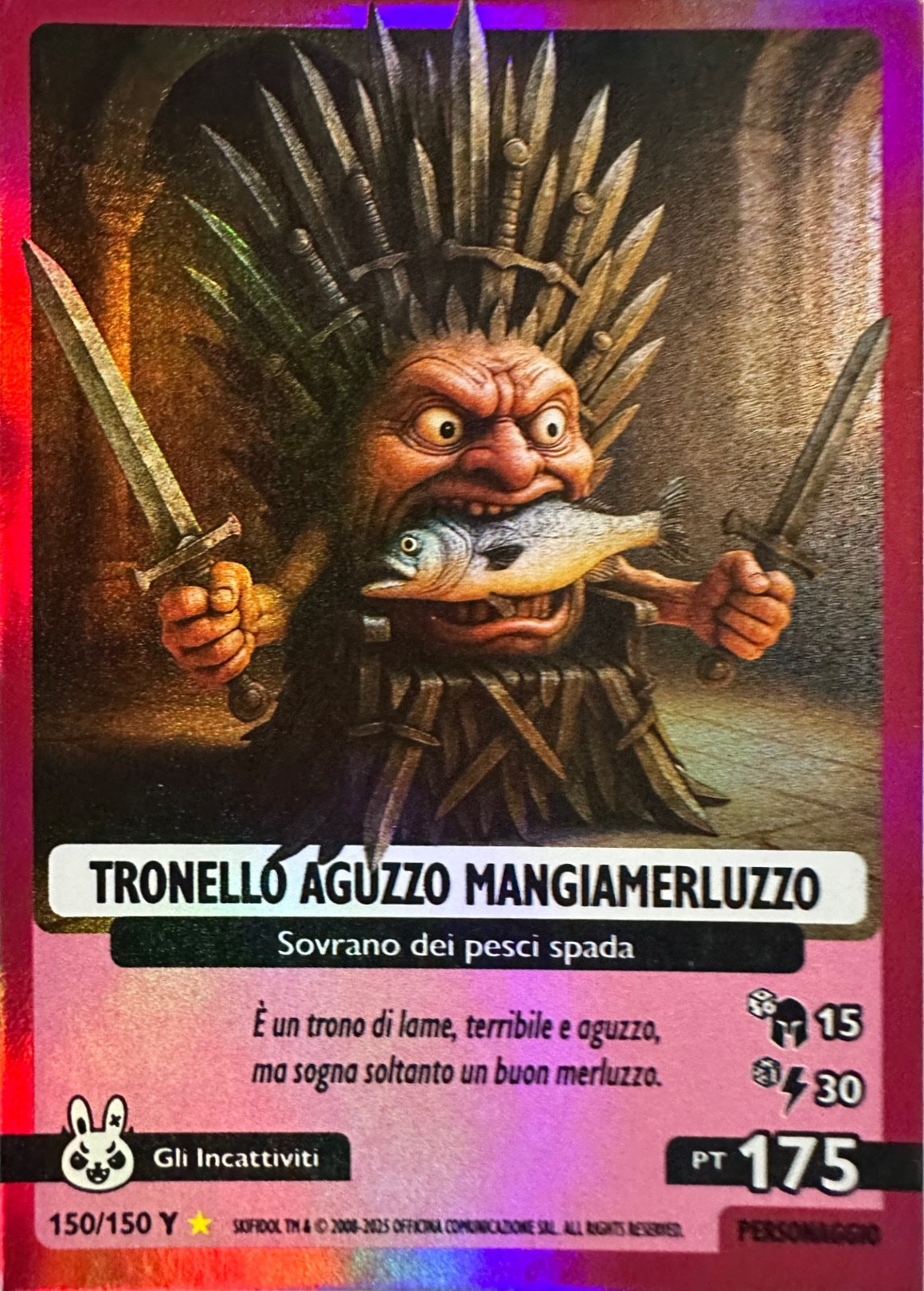 Skifidol Italian Brainrot Anomalia Galattica Serie Gamma - Card a scelta 1-150