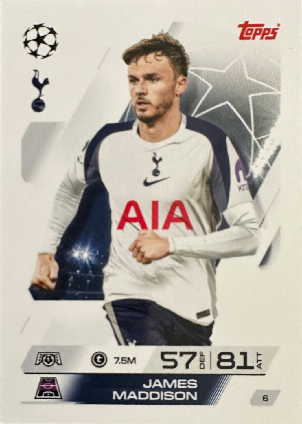 Topps Match Attax 2025/26 UCL Champions League - Scegli Card 1-250 Base