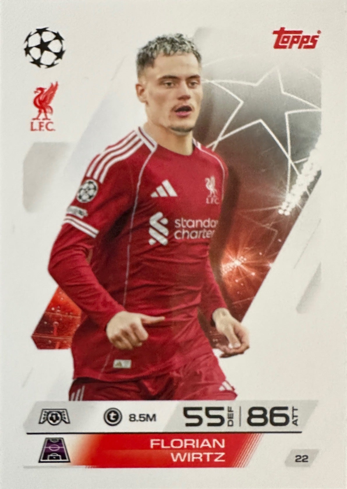 Topps Match Attax 2025/26 UCL Champions League - Scegli Card 1-250 Base