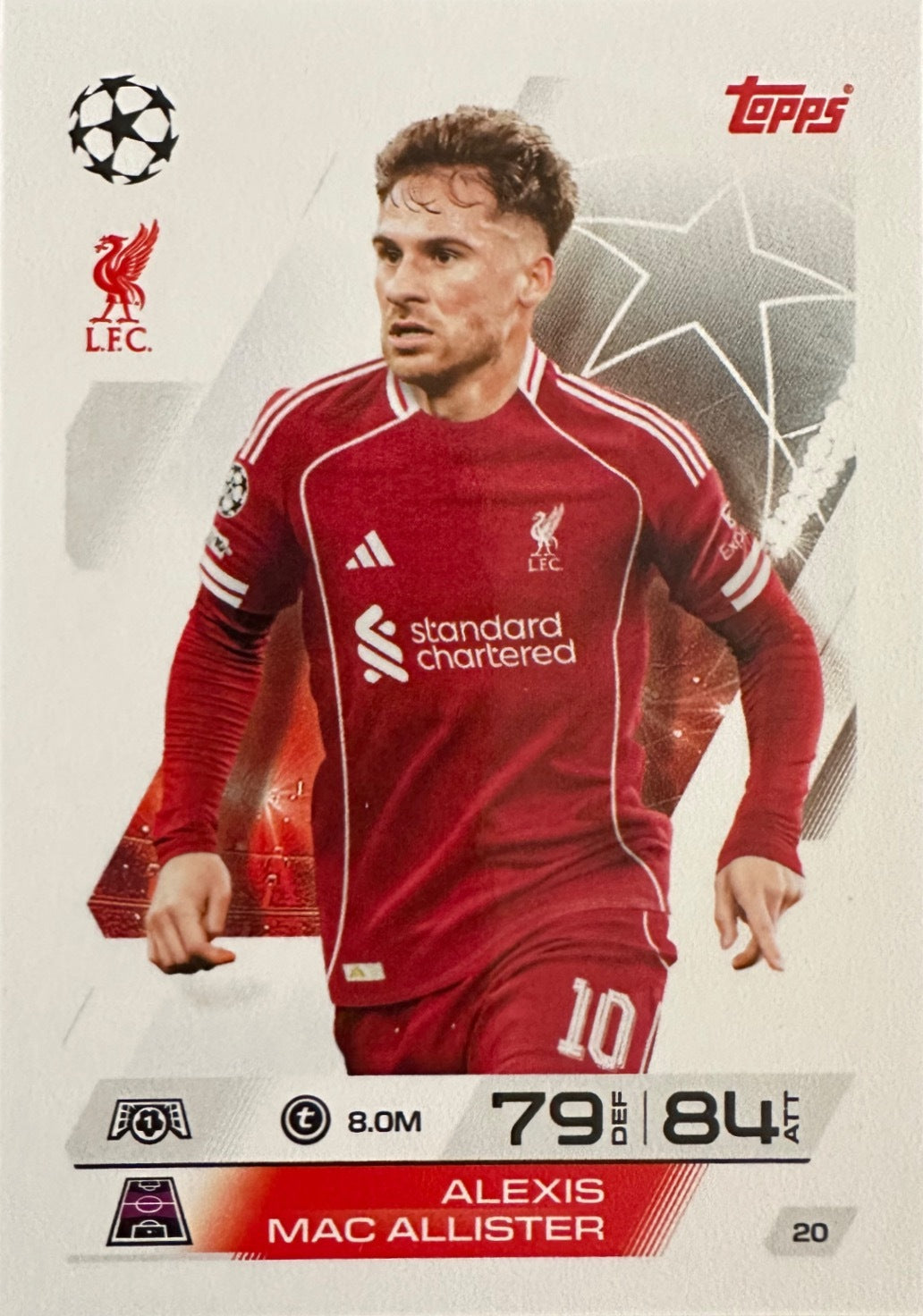 Topps Match Attax 2025/26 UCL Champions League - Scegli Card 1-250 Base
