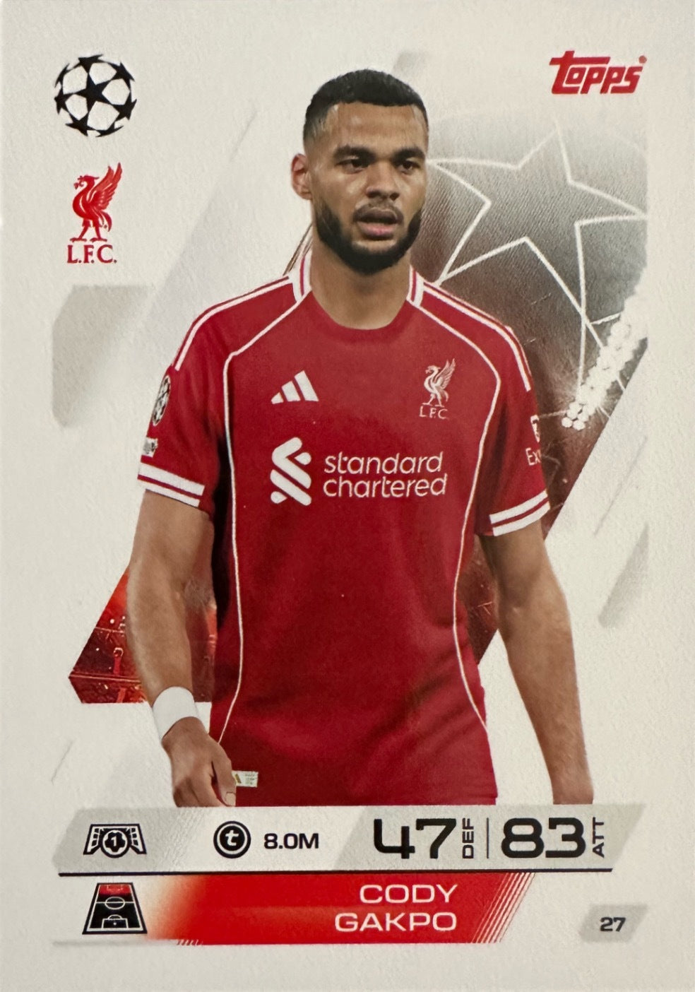 Topps Match Attax 2025/26 UCL Champions League - Scegli Card 1-250 Base