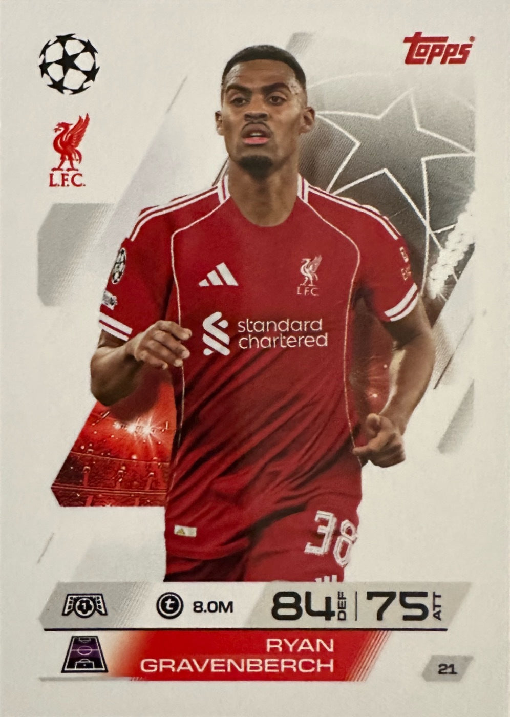 Topps Match Attax 2025/26 UCL Champions League - Scegli Card 1-250 Base