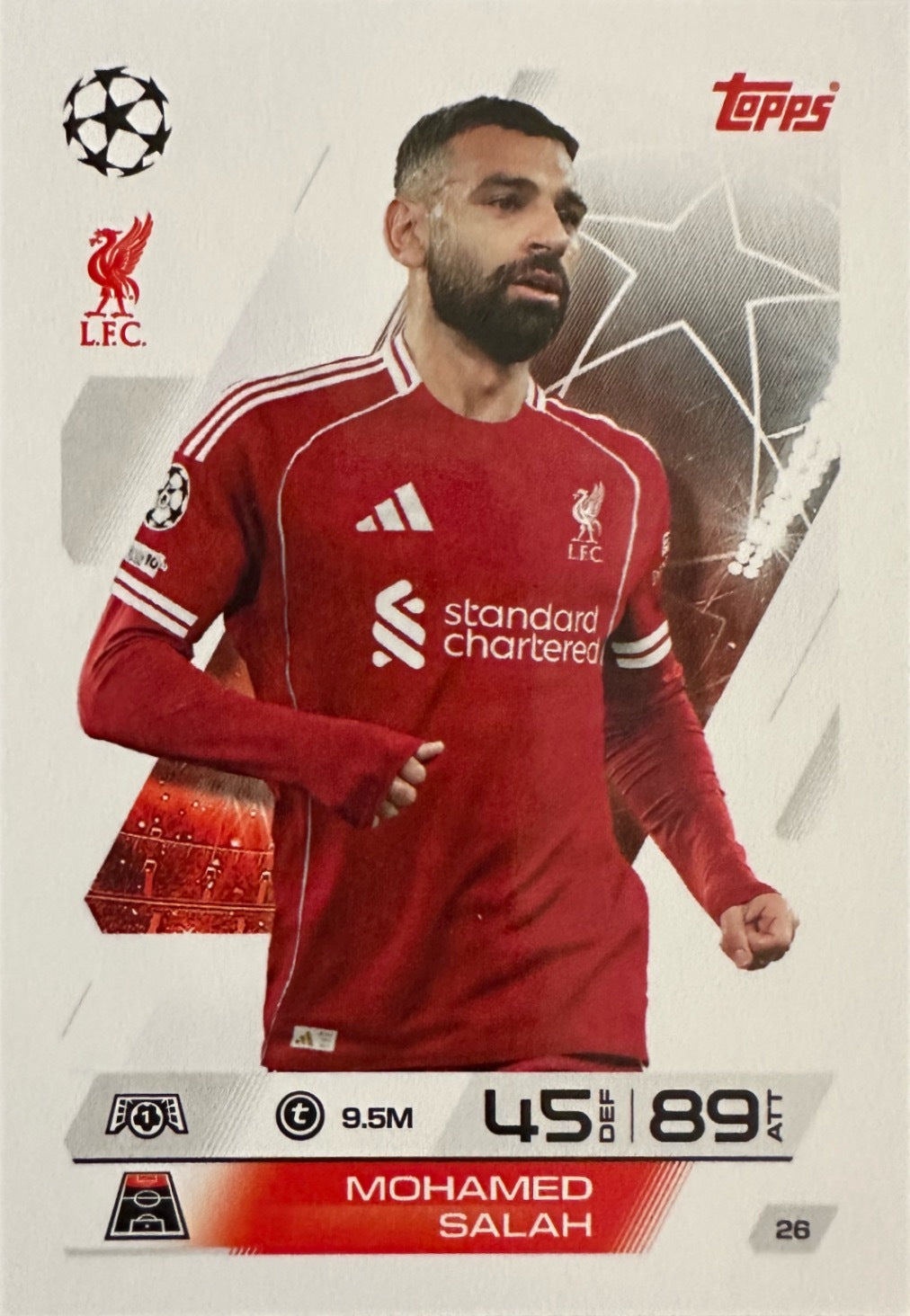 Topps Match Attax 2025/26 UCL Champions League - Scegli Card 1-250 Base