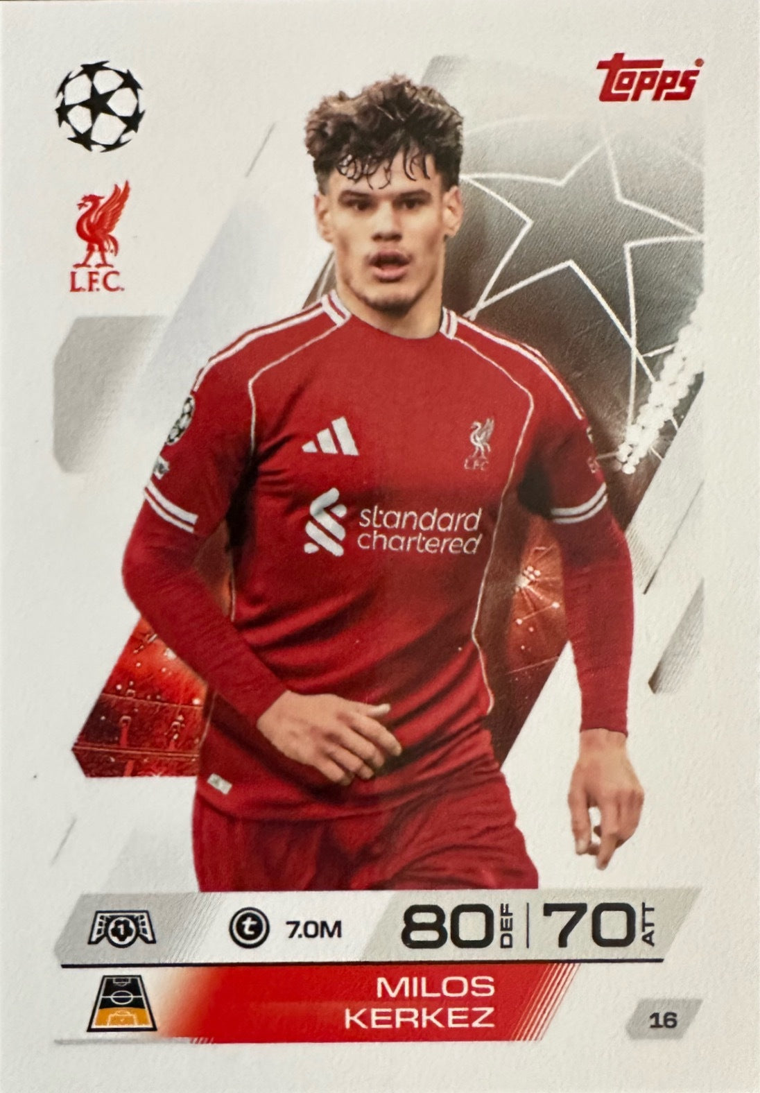 Topps Match Attax 2025/26 UCL Champions League - Scegli Card 1-250 Base