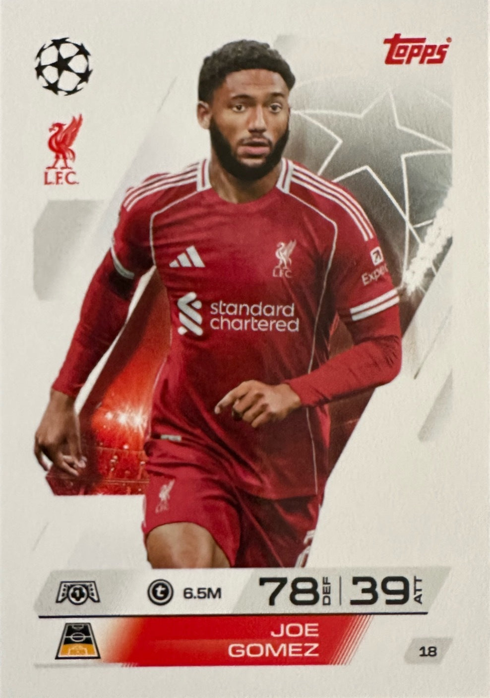 Topps Match Attax 2025/26 UCL Champions League - Scegli Card 1-250 Base