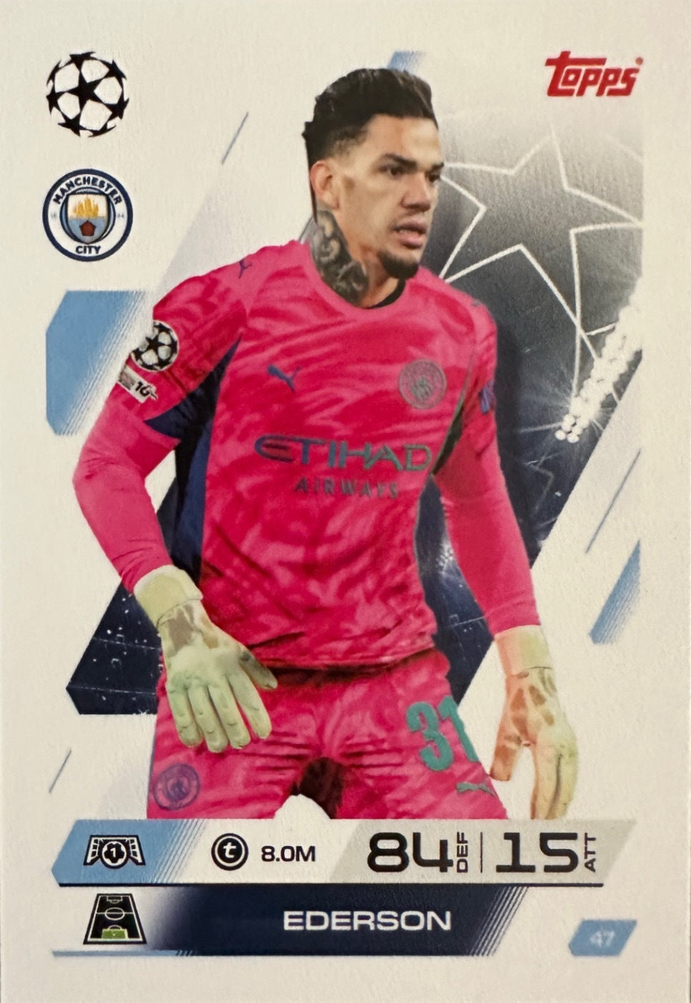 Topps Match Attax 2025/26 UCL Champions League - Scegli Card 1-250 Base