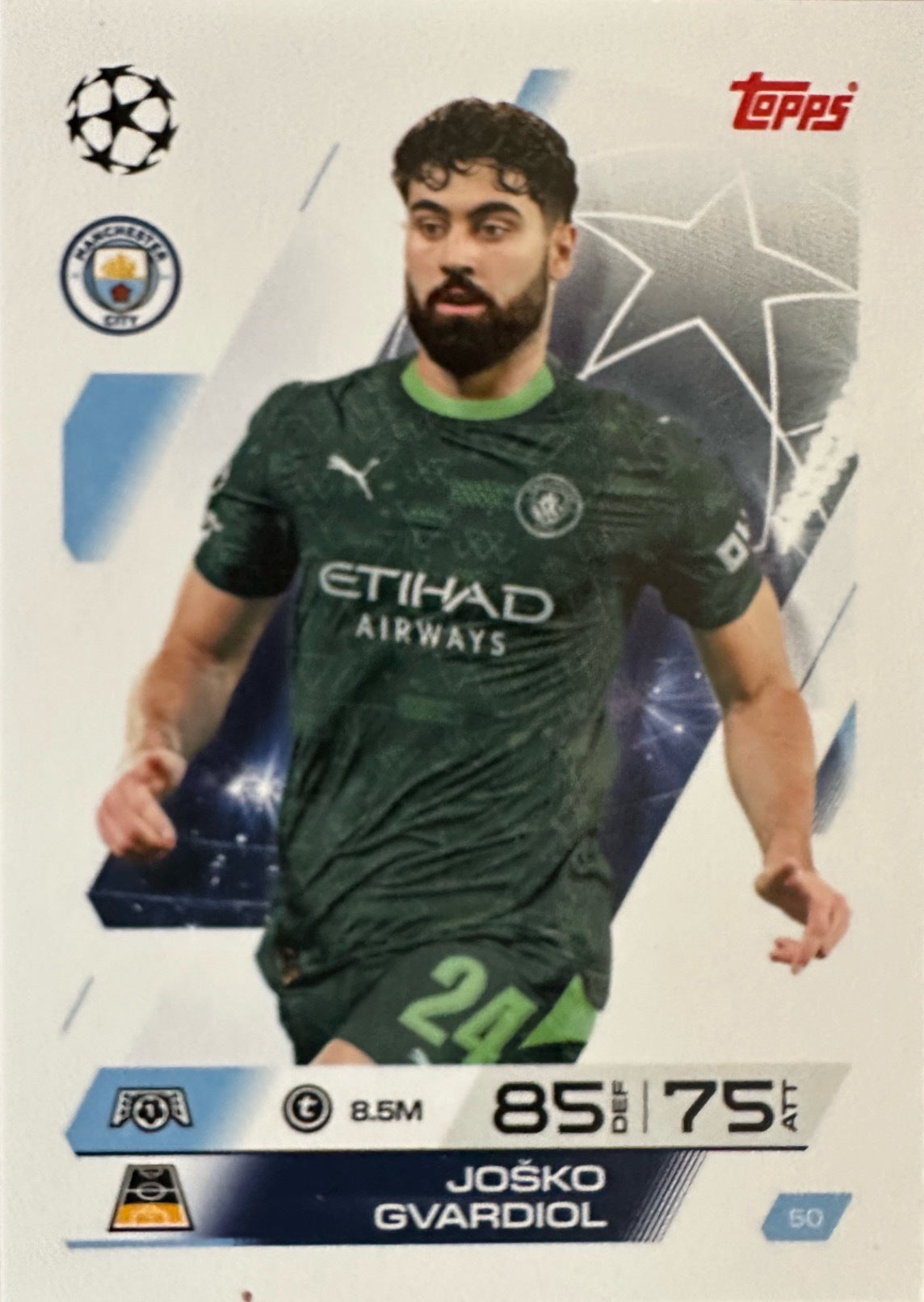 Topps Match Attax 2025/26 UCL Champions League - Scegli Card 1-250 Base