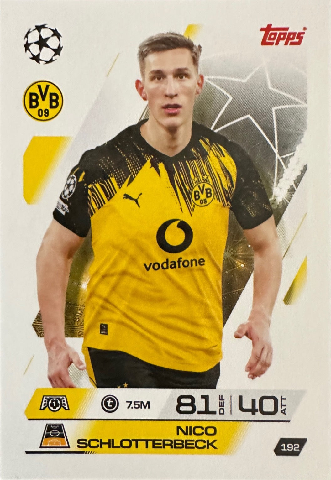 Topps Match Attax 2025/26 UCL Champions League - Scegli Card 1-250 Base