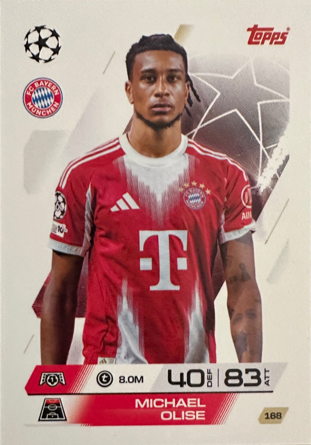 Topps Match Attax 2025/26 UCL Champions League - Scegli Card 1-250 Base