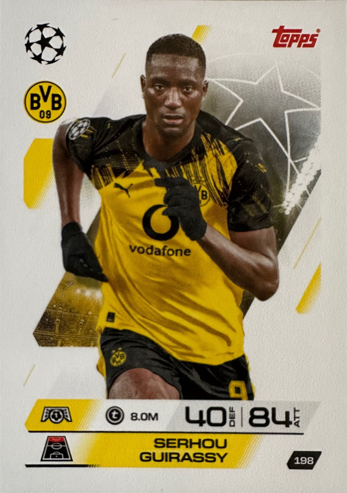 Topps Match Attax 2025/26 UCL Champions League - Scegli Card 1-250 Base