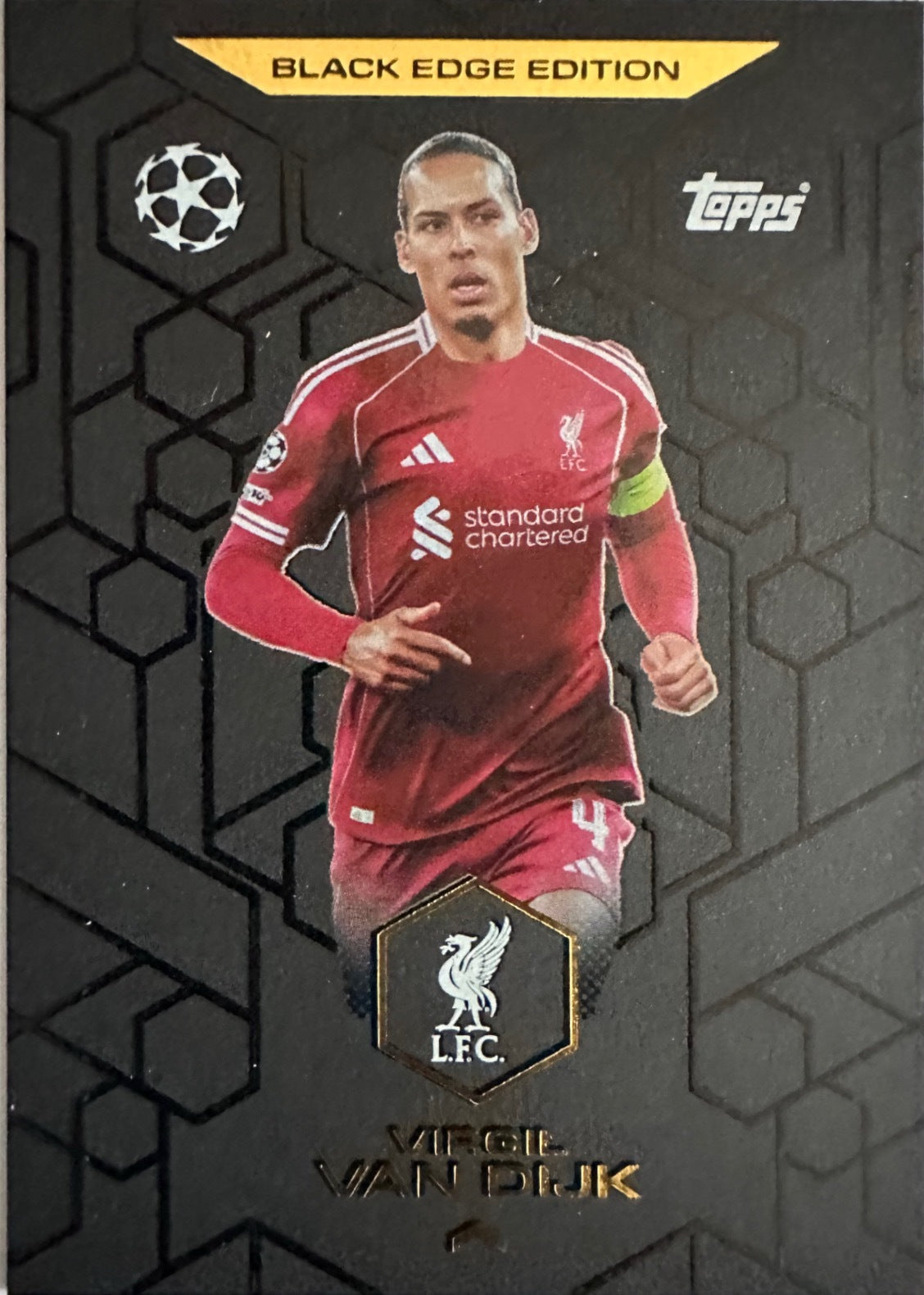 Topps Match Attax 2025/26 UCL Champions League - Scegli Chrome Black Limited