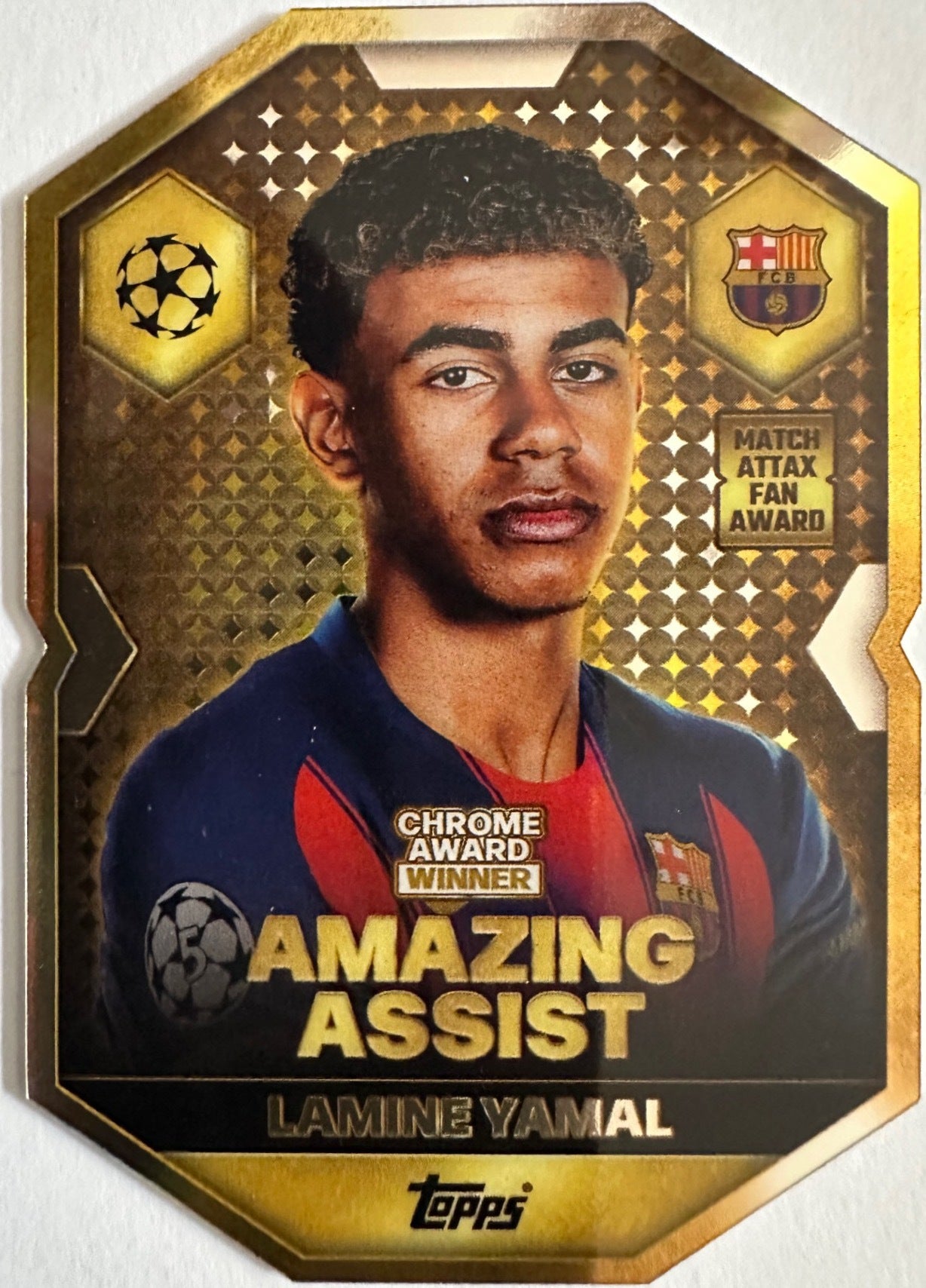 Topps Match Attax 2025/26 UCL Champions League - Scegli Chrome Black Limited