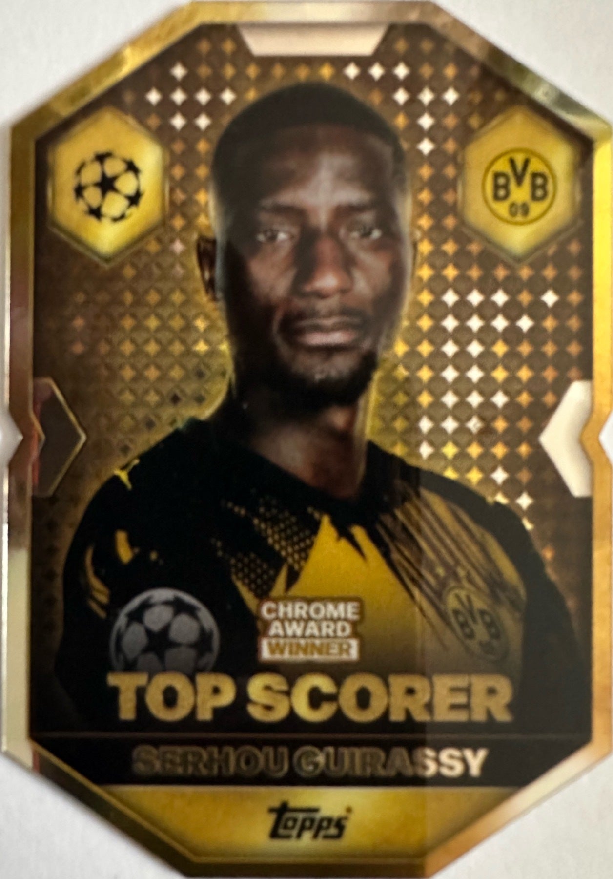Topps Match Attax 2025/26 UCL Champions League - Scegli Chrome Black Limited