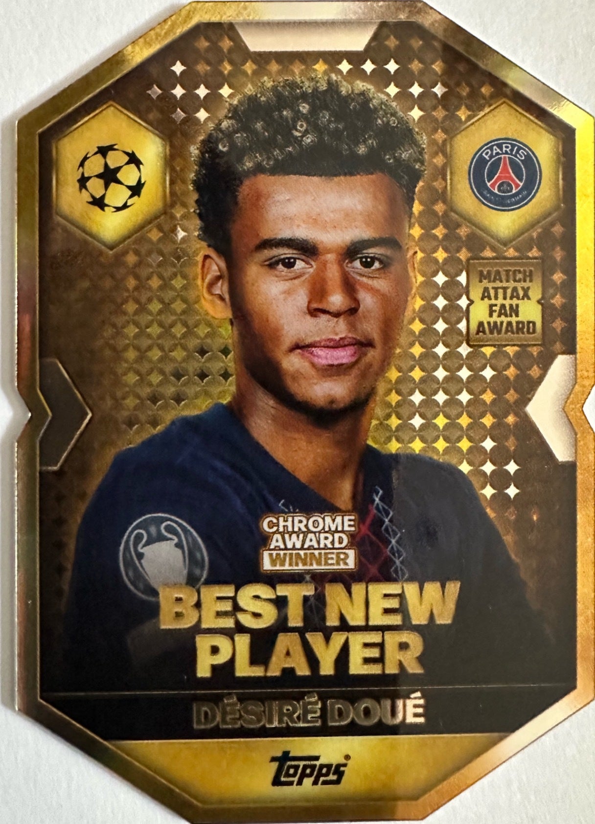 Topps Match Attax 2025/26 UCL Champions League - Scegli Chrome Black Limited