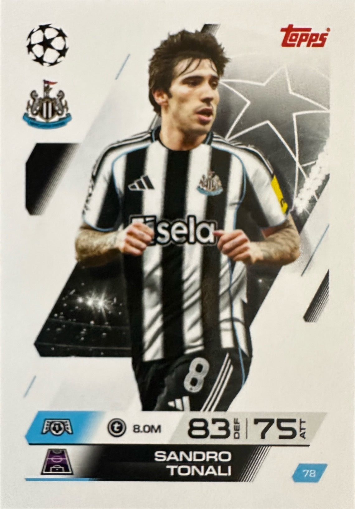 Topps Match Attax 2025/26 UCL Champions League - Scegli Card 1-250 Base