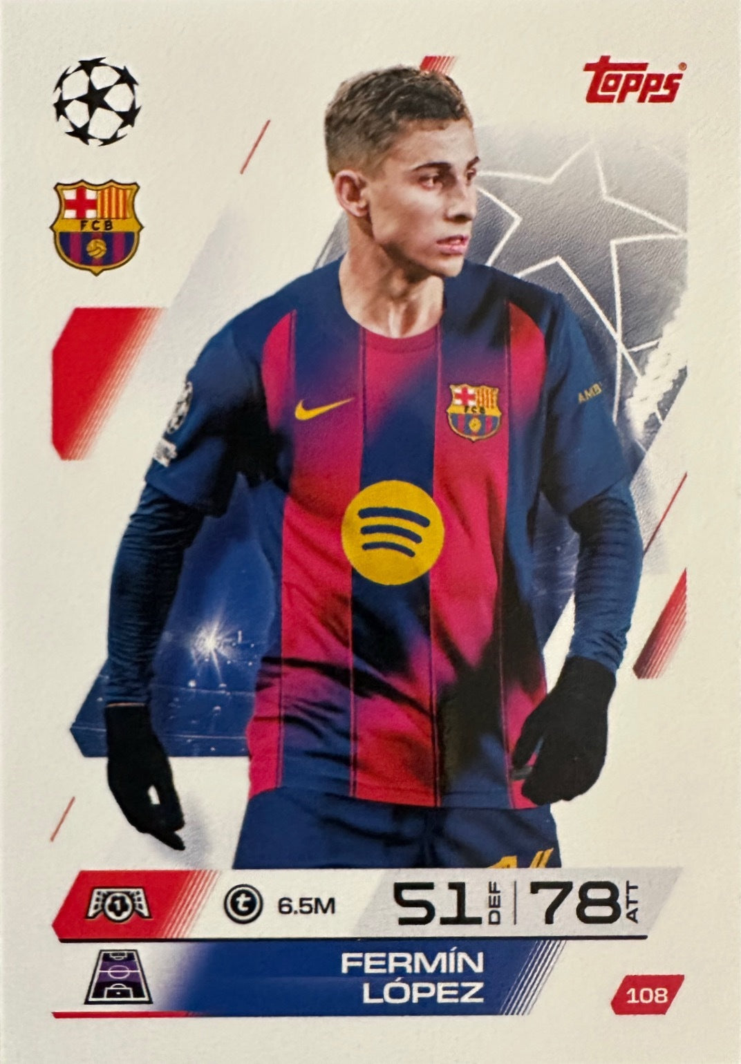 Topps Match Attax 2025/26 UCL Champions League - Scegli Card 1-250 Base