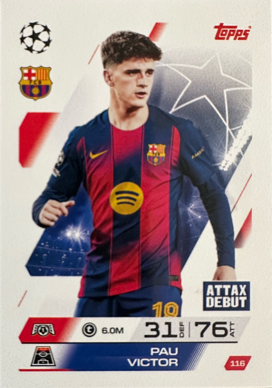 Topps Match Attax 2025/26 UCL Champions League - Scegli Card 1-250 Base