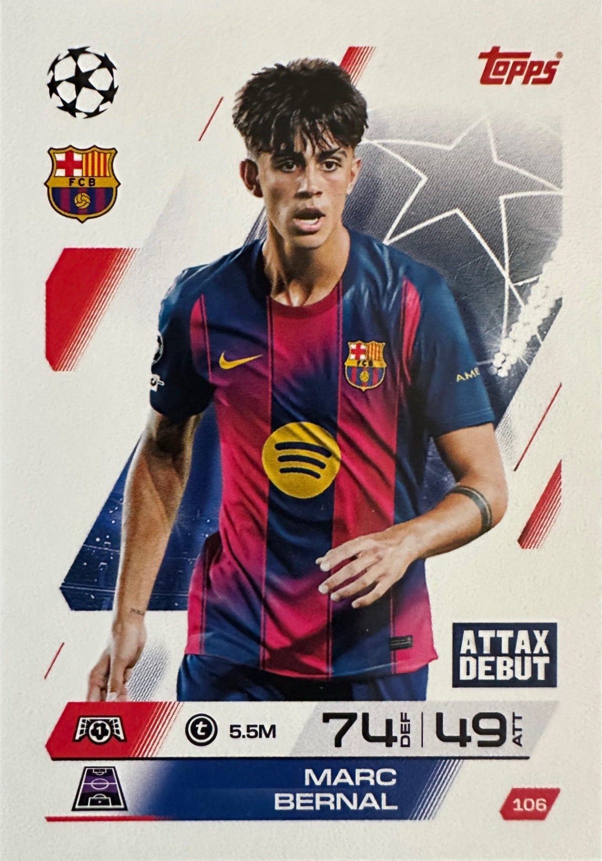 Topps Match Attax 2025/26 UCL Champions League - Scegli Card 1-250 Base