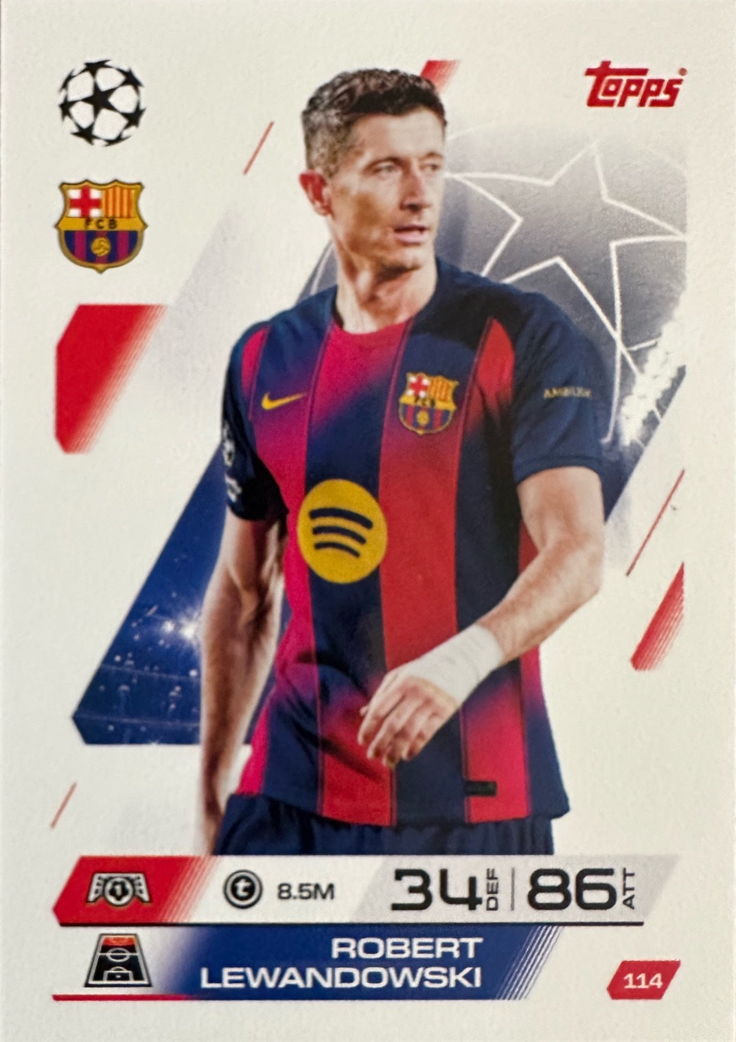 Topps Match Attax 2025/26 UCL Champions League - Scegli Card 1-250 Base