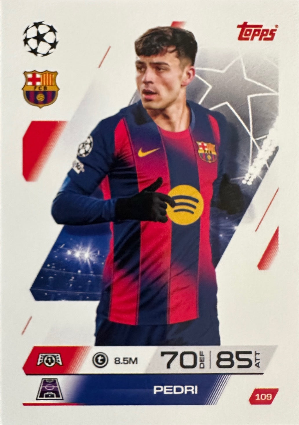 Topps Match Attax 2025/26 UCL Champions League - Scegli Card 1-250 Base