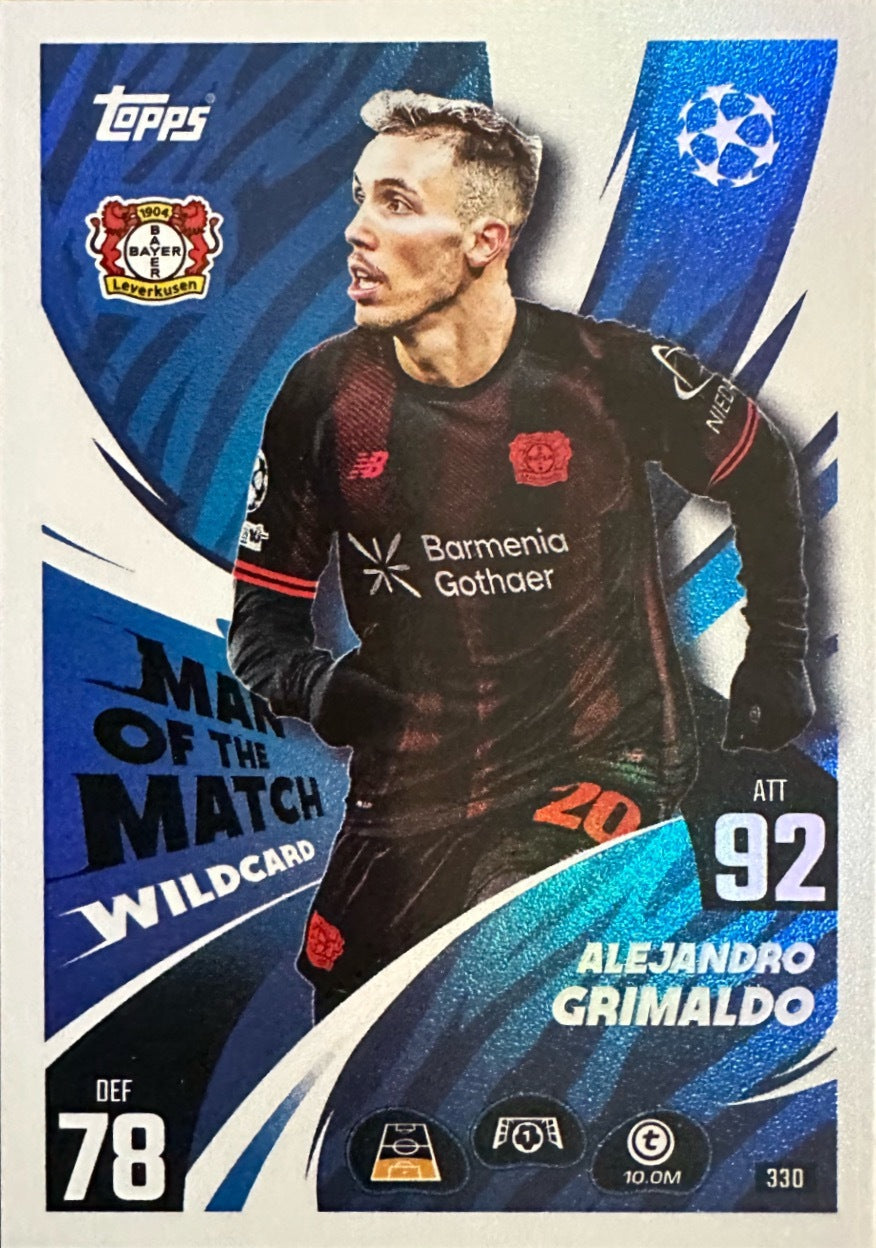 Topps Match Attax 2025/26 UCL Champions League - Scegli Card 251-459 Speciali.