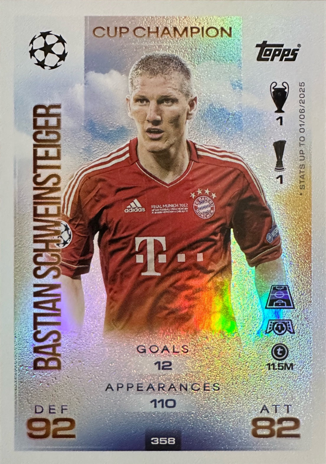 Topps Match Attax 2025/26 UCL Champions League - Scegli Card 251-459 Speciali.