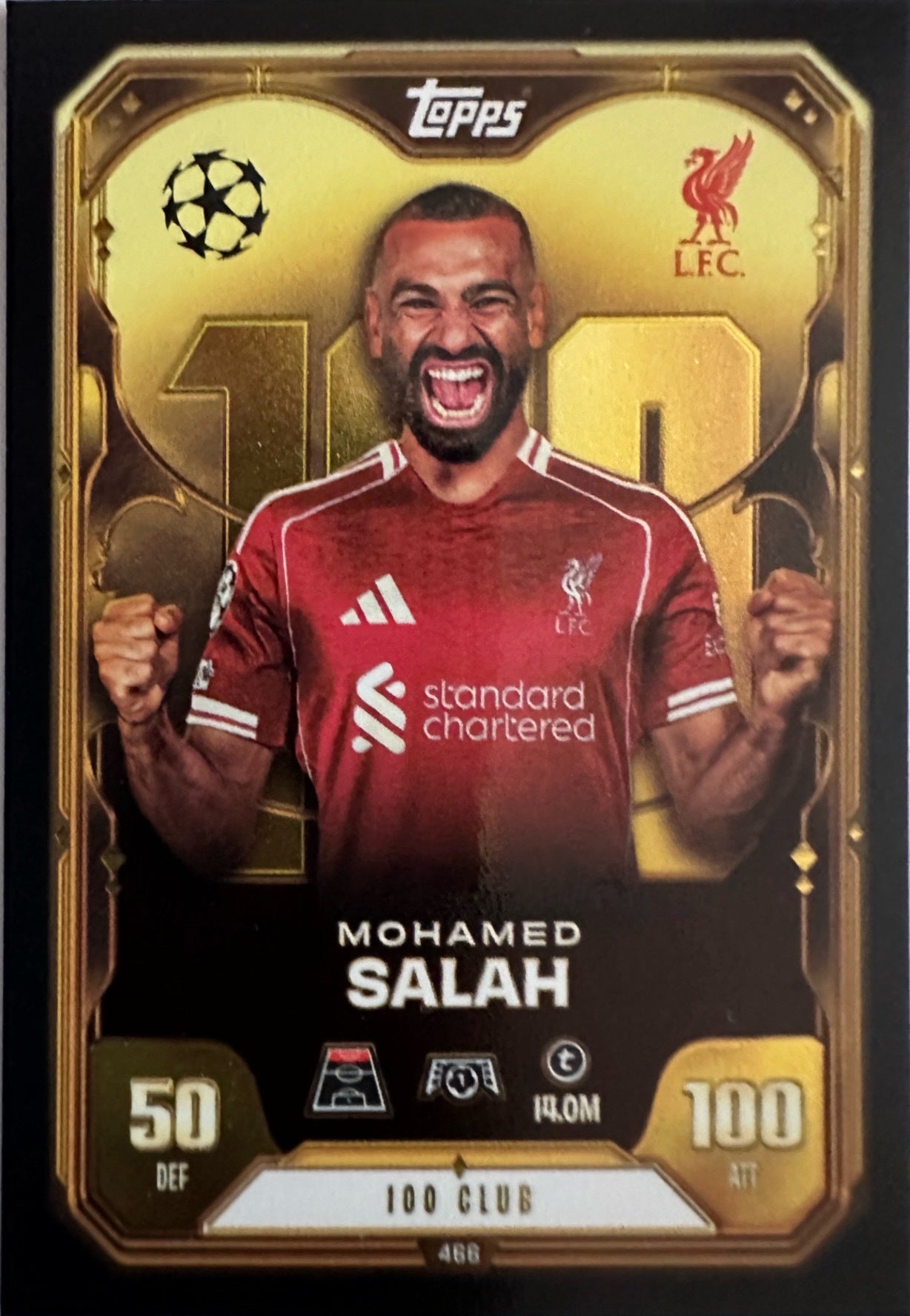 Topps Match Attax 2025/26 UCL Champions League - Scegli Chrome Black Limited