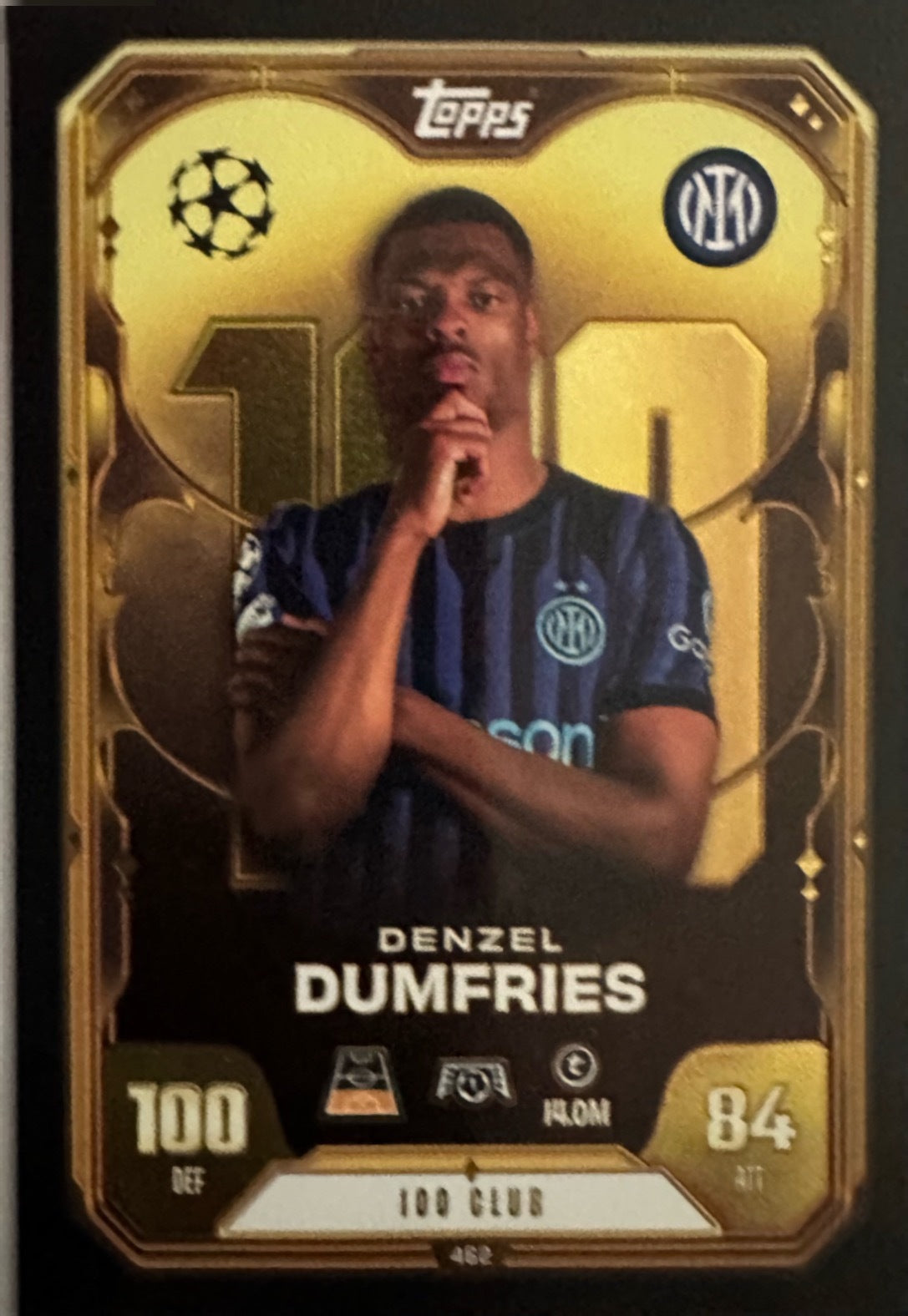 Topps Match Attax 2025/26 UCL Champions League - Scegli Chrome Black Limited
