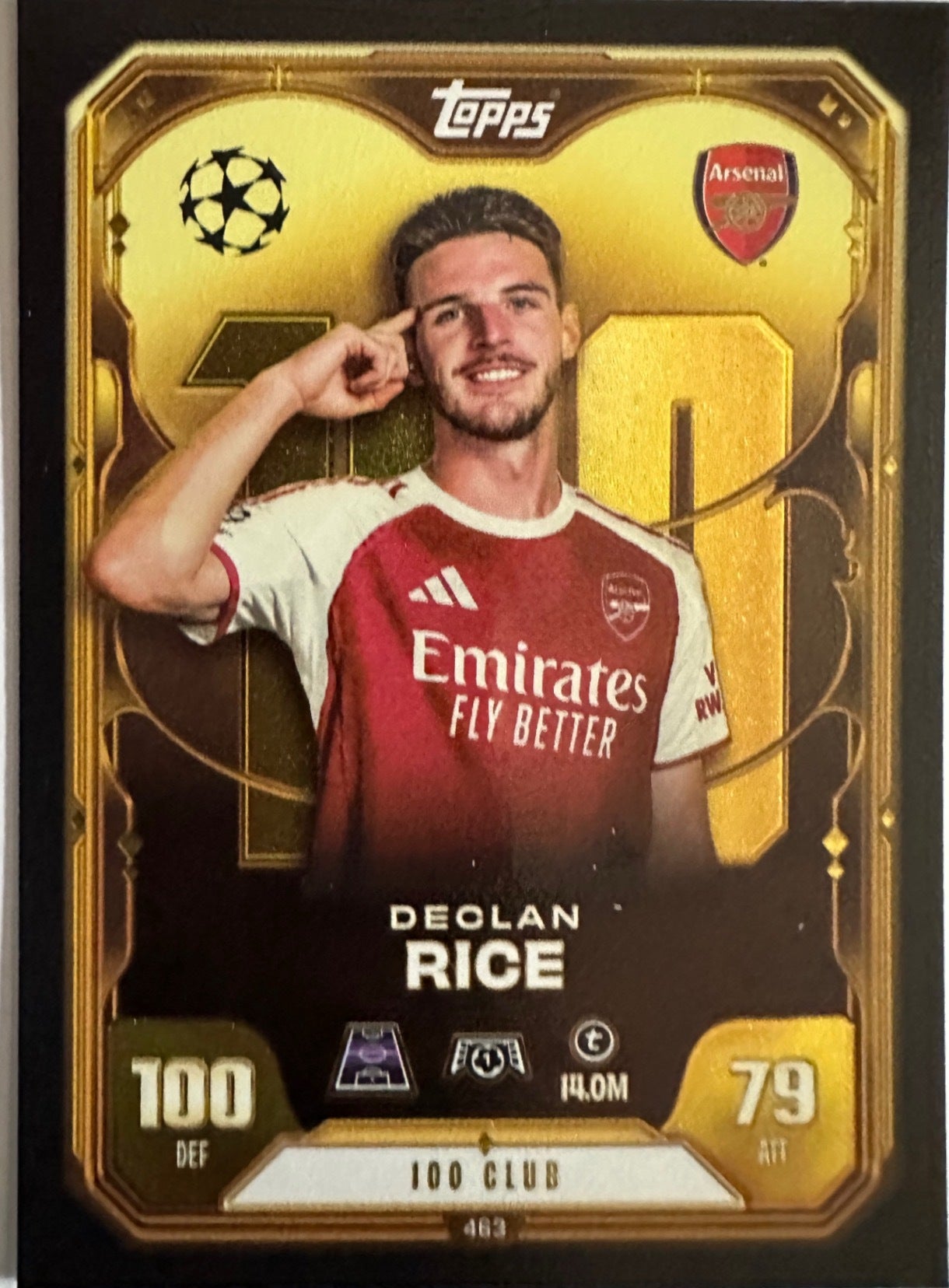 Topps Match Attax 2025/26 UCL Champions League - Scegli Chrome Black Limited