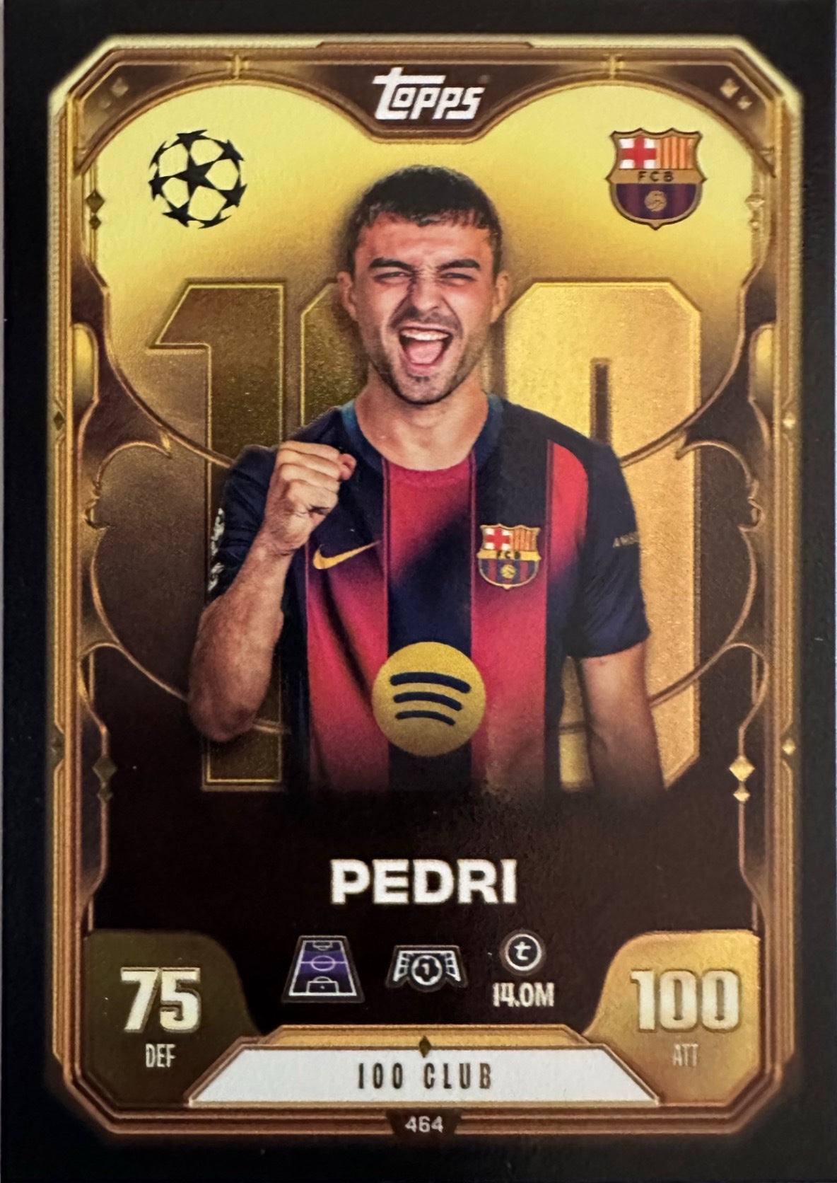 Topps Match Attax 2025/26 UCL Champions League - Scegli Chrome Black Limited