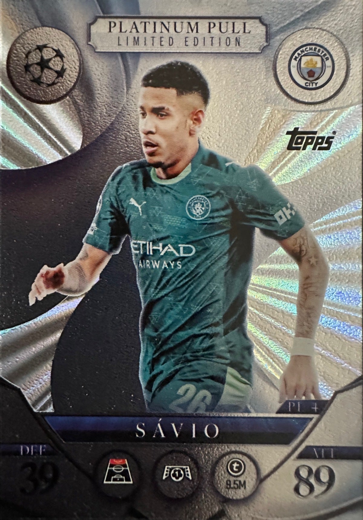 Topps Match Attax 2025/26 UCL Champions League - Scegli Chrome Black Limited