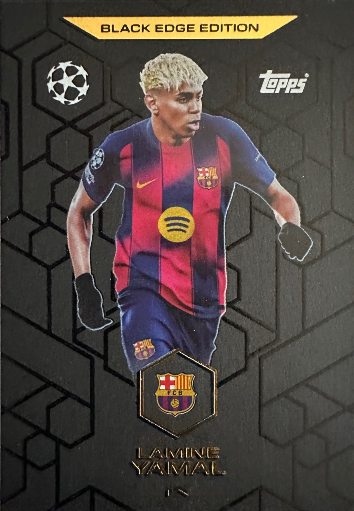Topps Match Attax 2025/26 UCL Champions League - Scegli Chrome Black Limited
