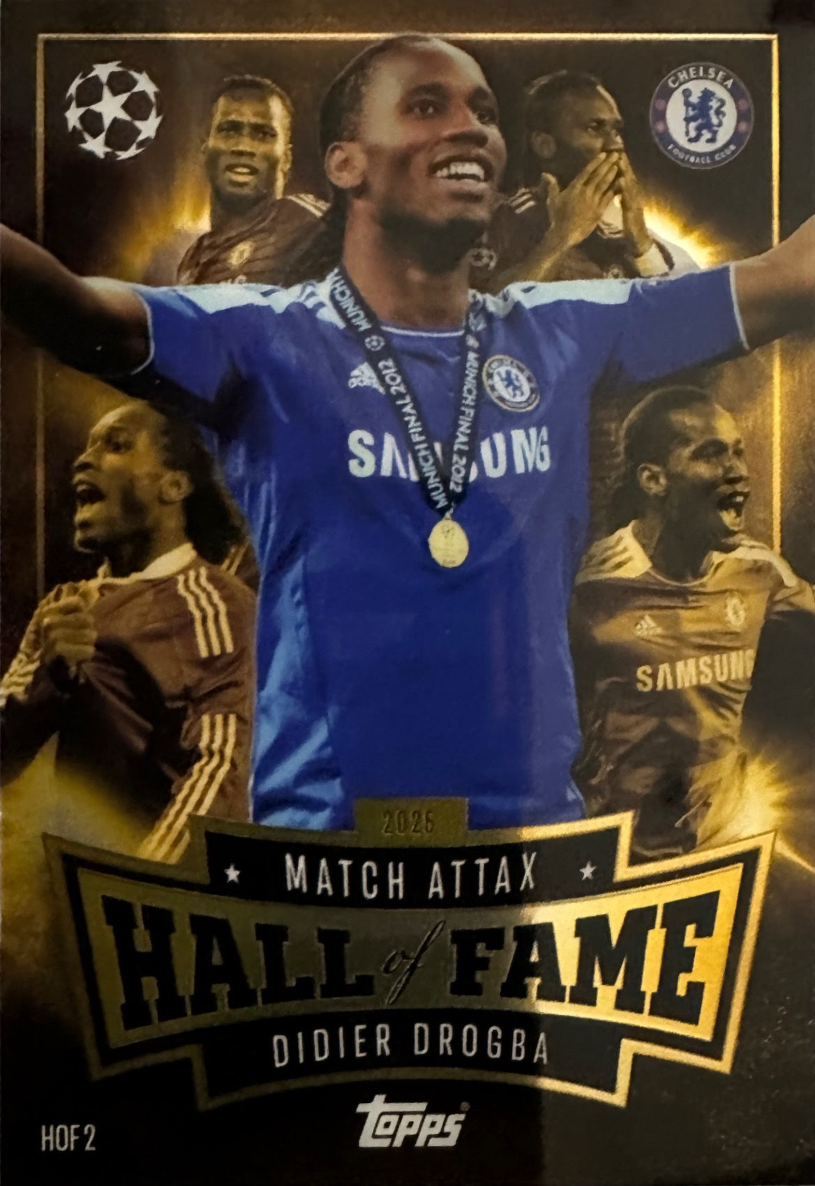 Topps Match Attax 2025/26 UCL Champions League - Scegli Chrome Black Limited